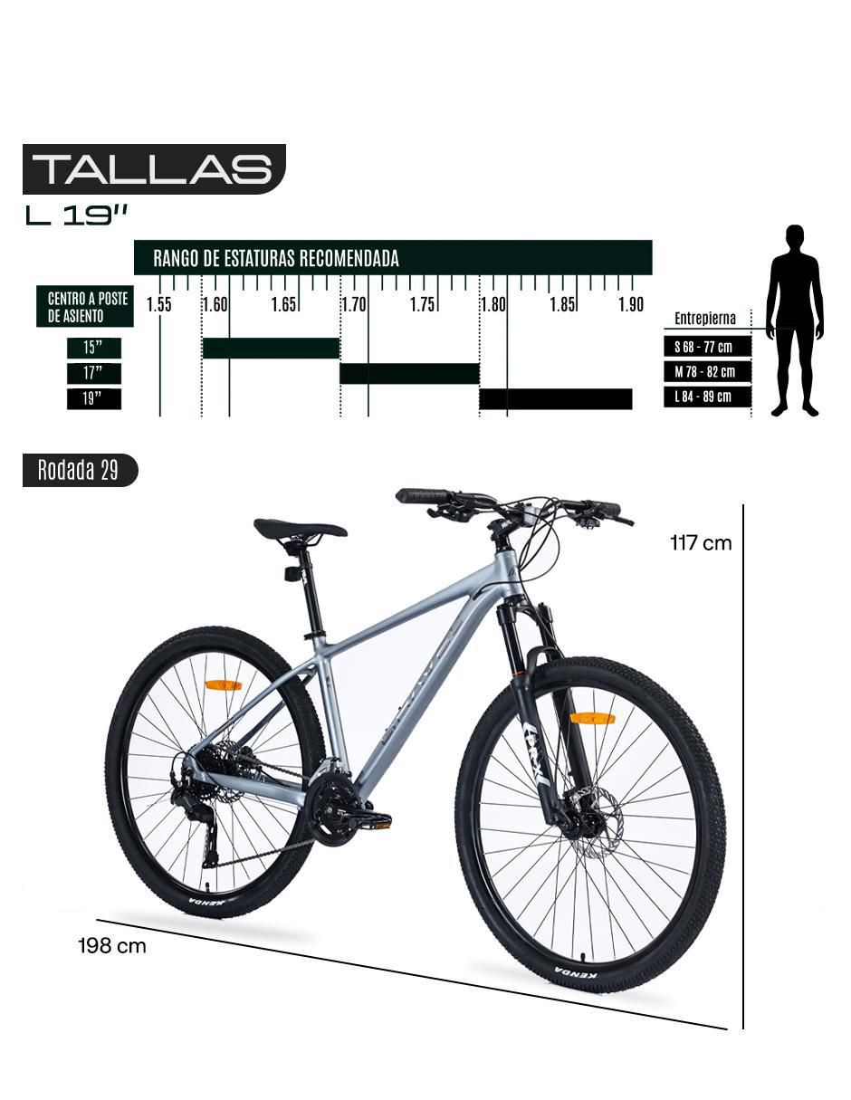 Bicicleta de montaña rodada 29 unisex 9
