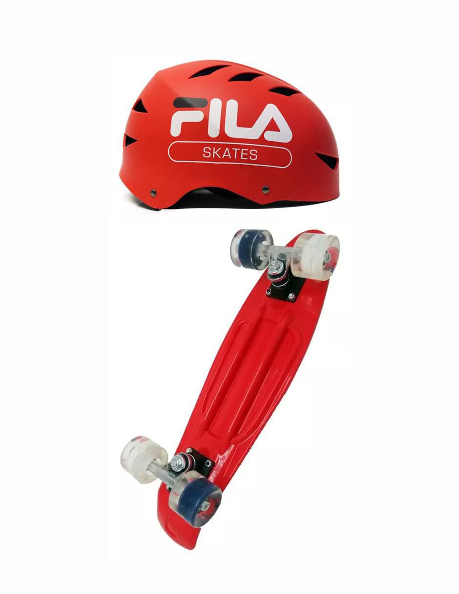 Patineta manual con luz 2