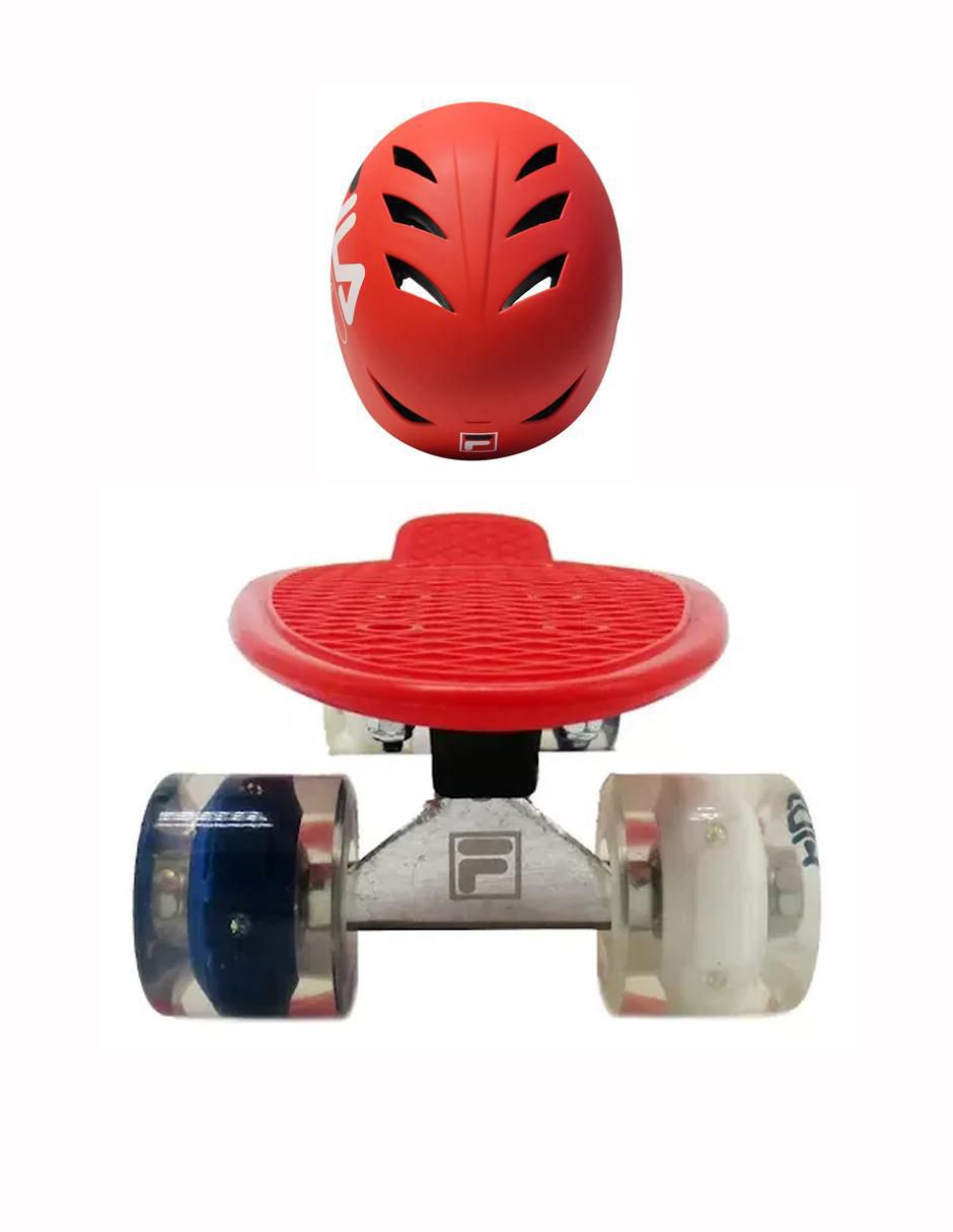 Patineta manual con luz 3