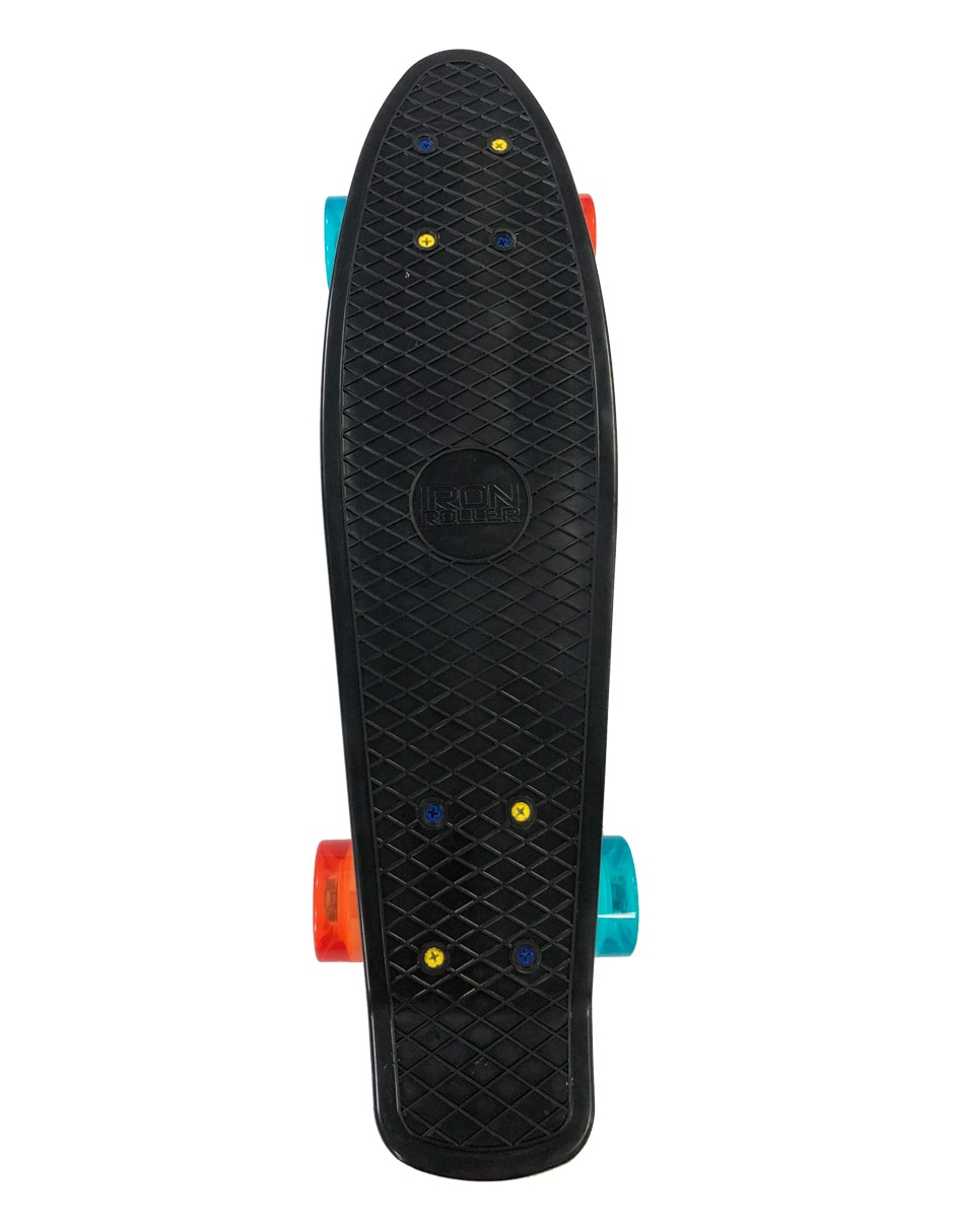Patineta manual con luz 2