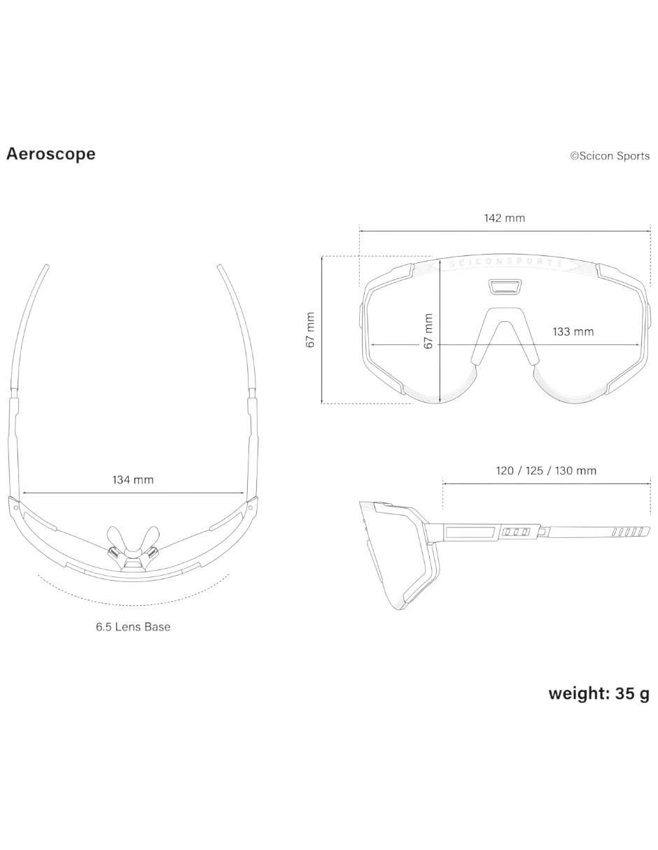 Lentes de ciclismo scicon scicon aeroscope anthracite
