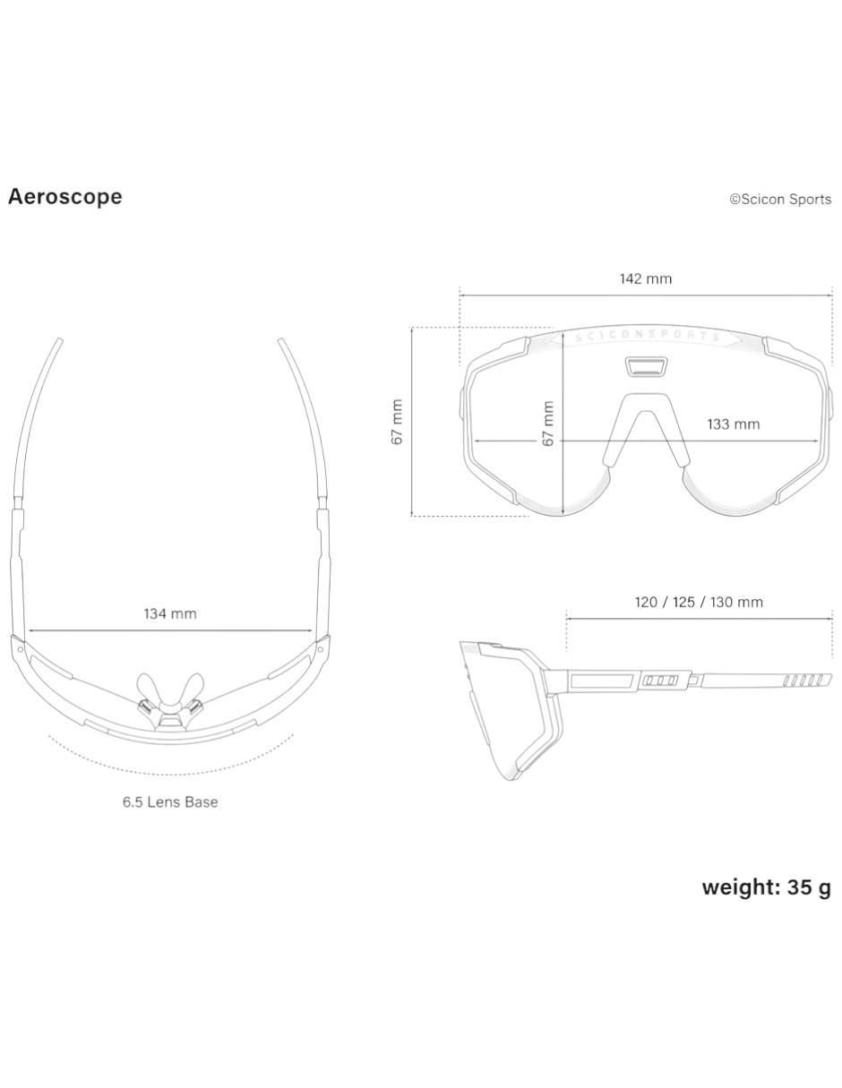 Lentes de ciclismo Aeroscope 9
