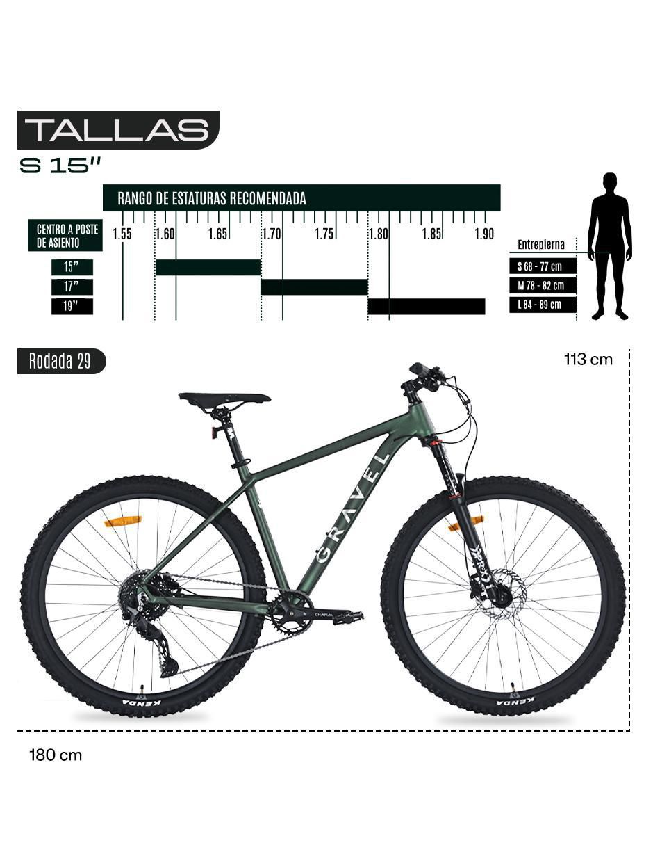 Bicicleta de montaña rodada 29 Vinson unisex 9