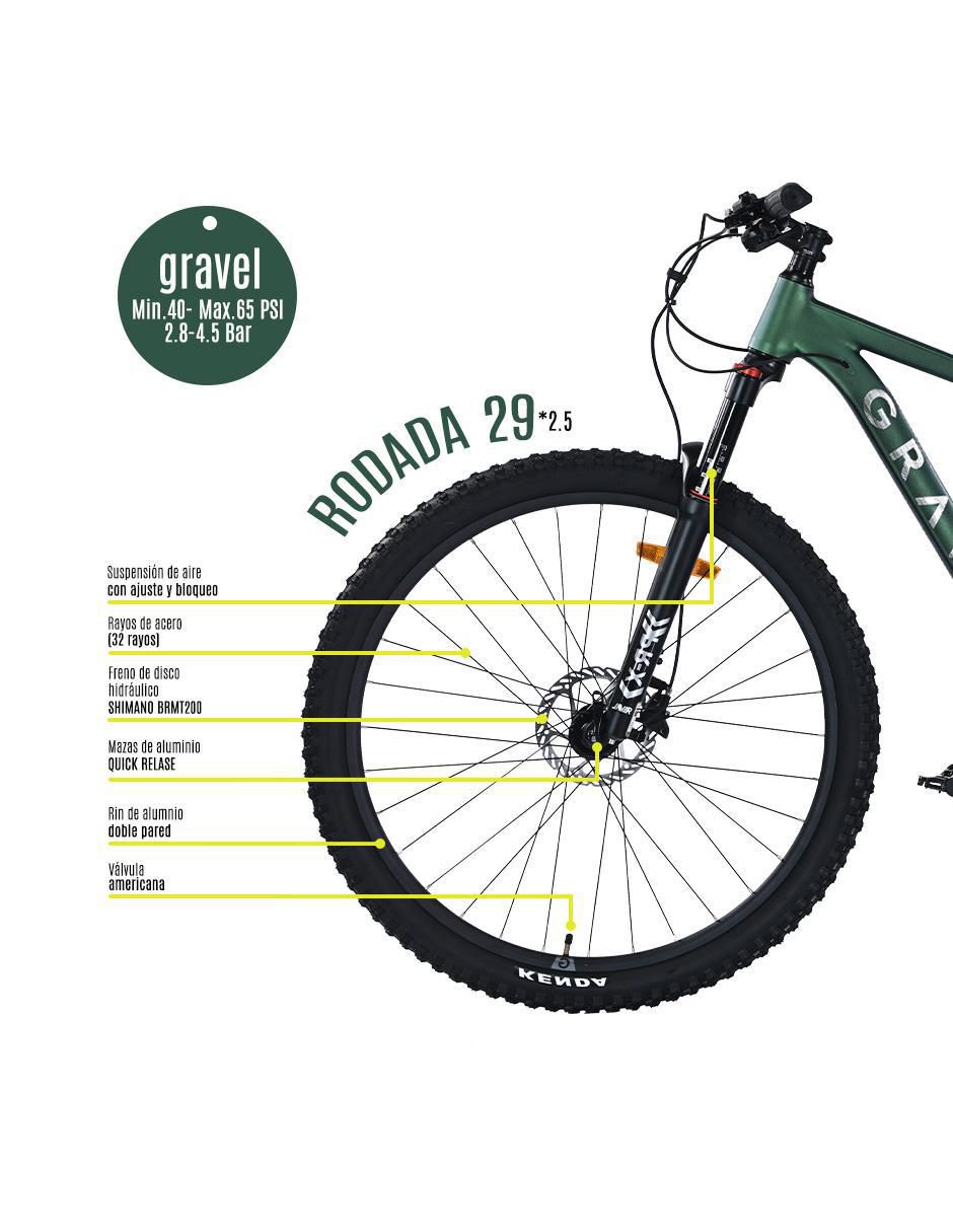 Bicicleta de montaña rodada 29 Vinson unisex 3