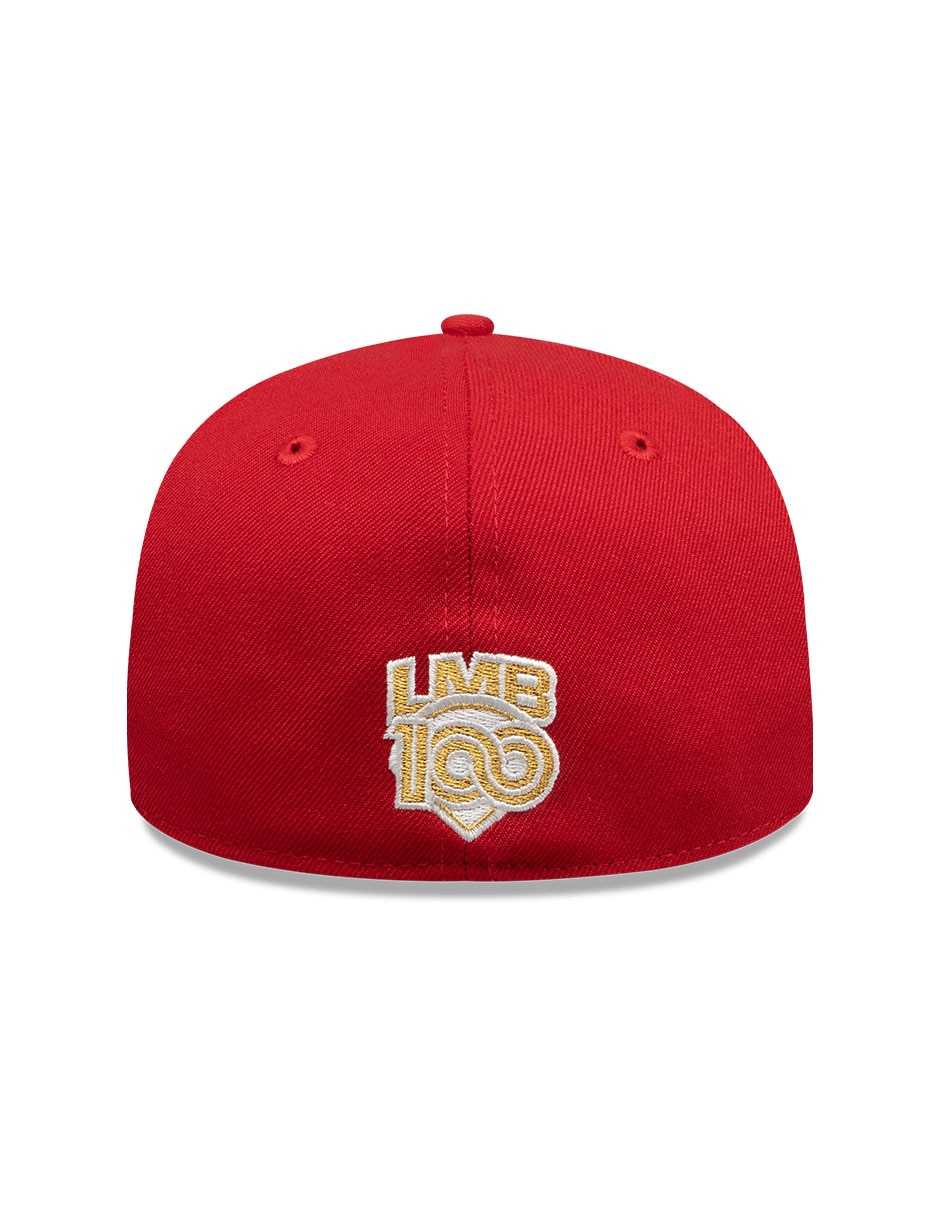 Gorra con visera plana béisbol LMB Diablos Rojos del México unisex 4