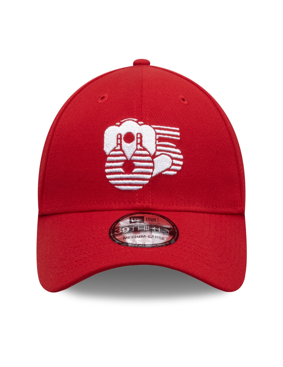 Gorra con visera curva béisbol LMB Diablos Rojos del México para hombre 3