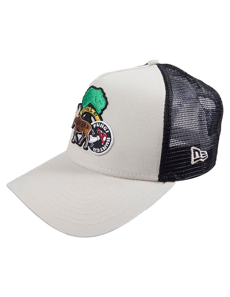 Gorra visera semicurva snapback Ne Outdoor Patch para hombre 4