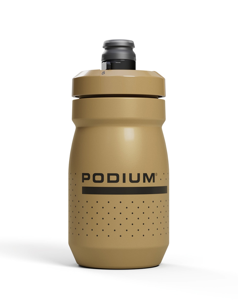 Ánfora de plástico Podium con tapa push pull 440 ml