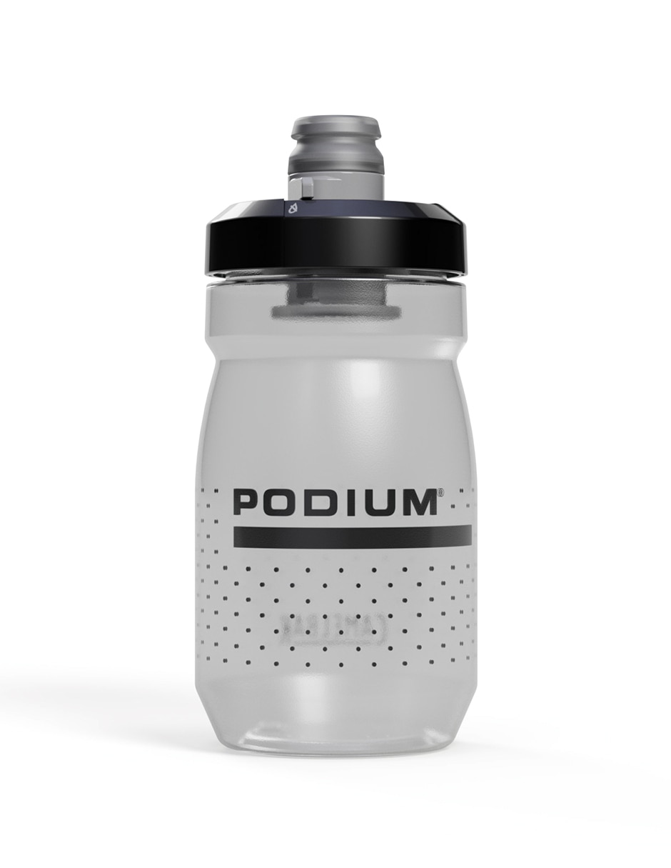 Ánfora de plástico Podium con tapa push pull 440 ml