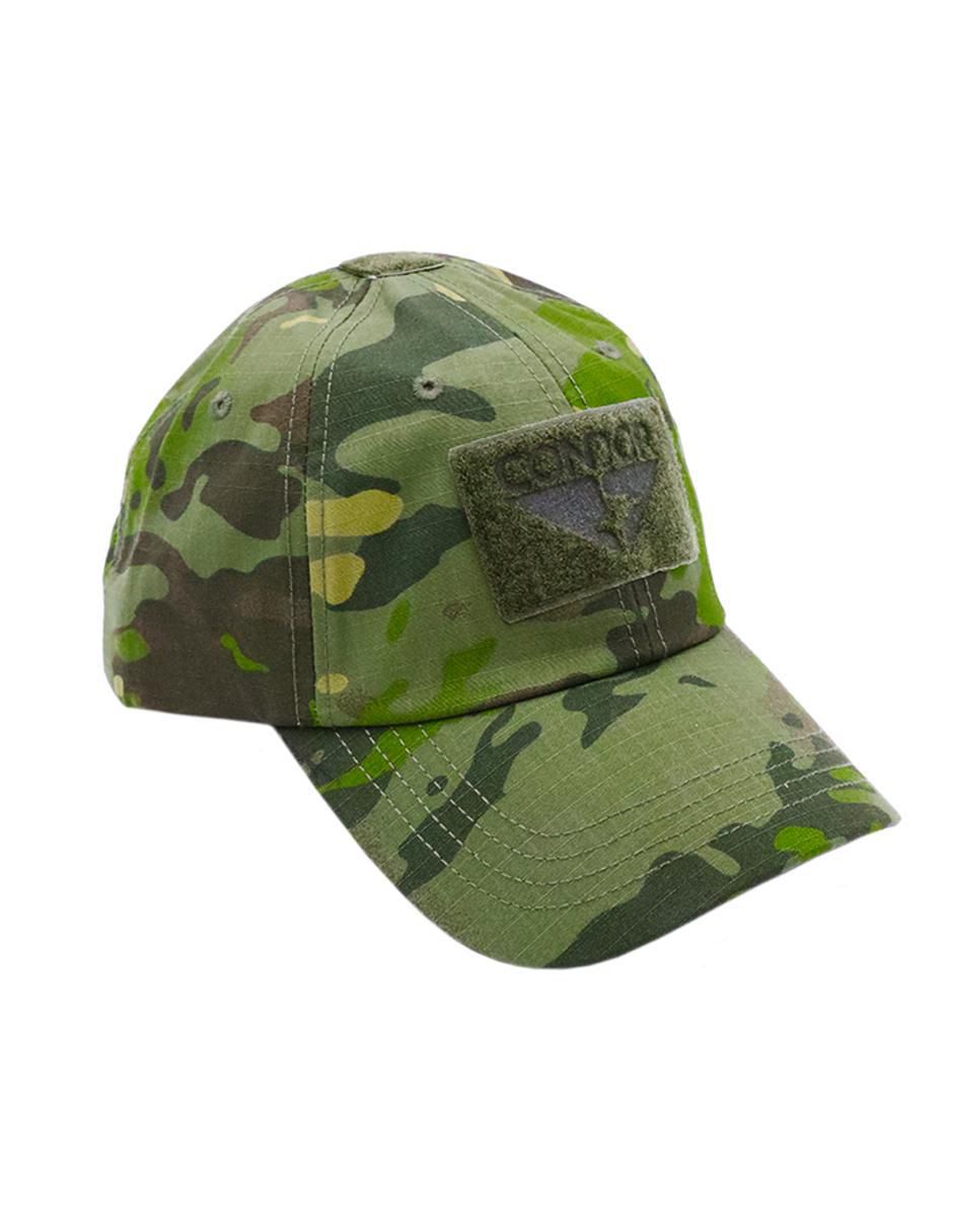 Gorra visera curva velcro campismo Tactical para hombre 3