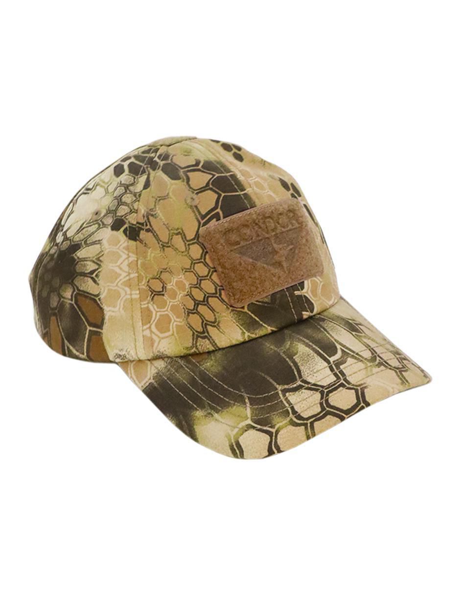 Gorra visera curva velcro campismo Tactical para hombre 2