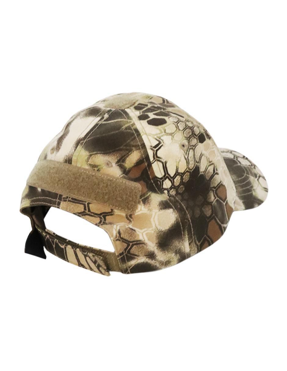 Gorra visera curva velcro campismo Tactical para hombre 3