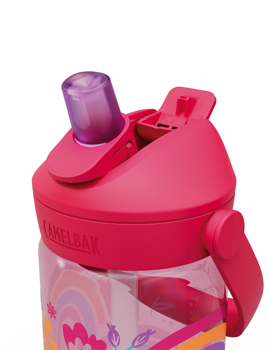 Botella de agua de tritán Thrive Flip Straw Kids con tapa flip top 410 ml 3