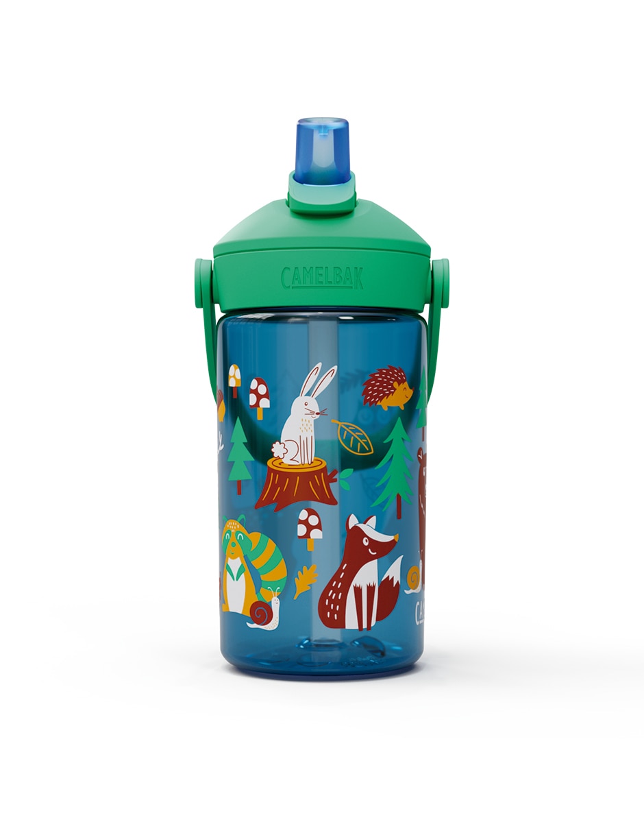 Botella de agua de tritán Thrive Flip Straw Kids con tapa flip top 350 ml 2