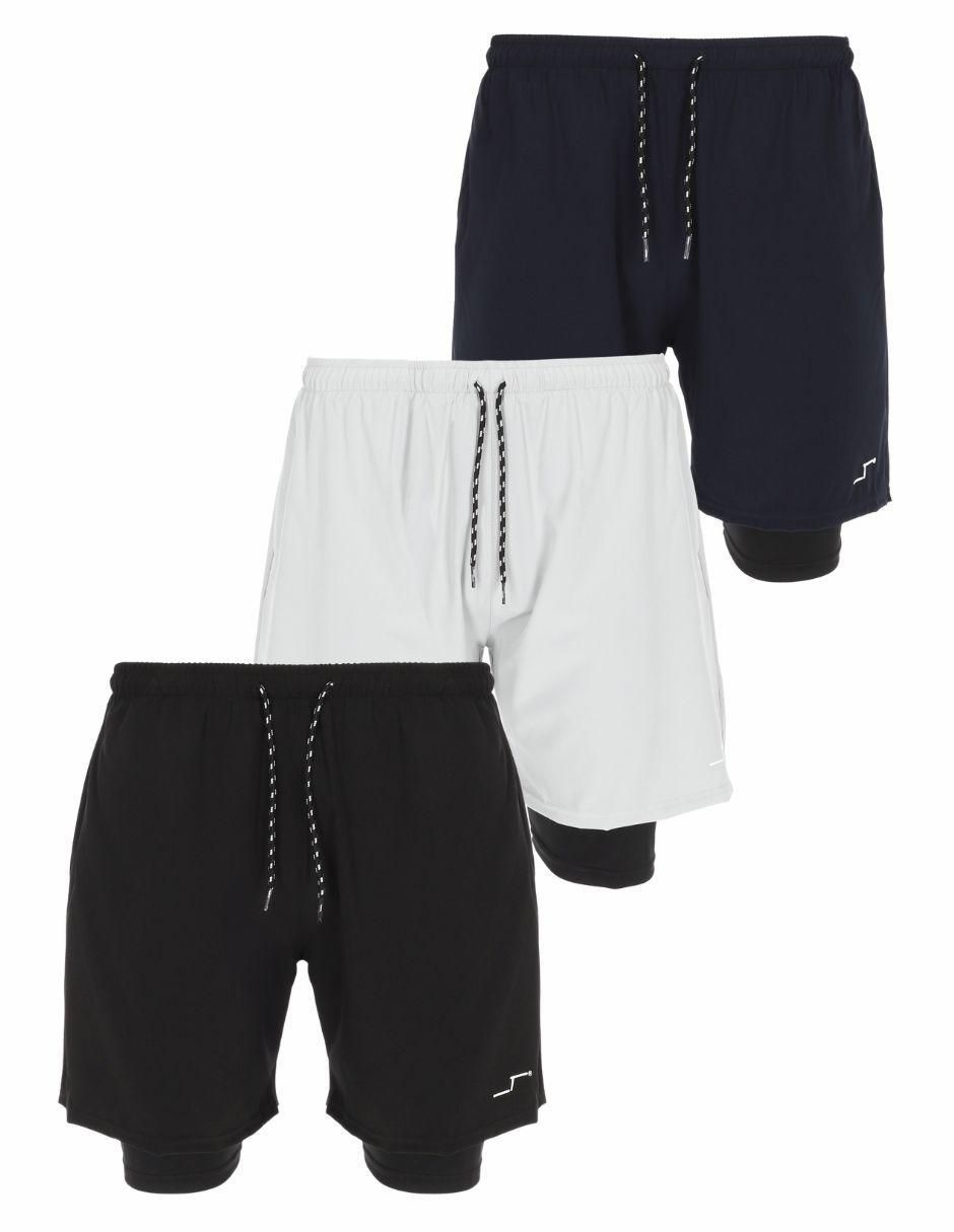 Set short con bolsillos para entrenamiento hombre Set short con bolsillos para entrenamiento hombre