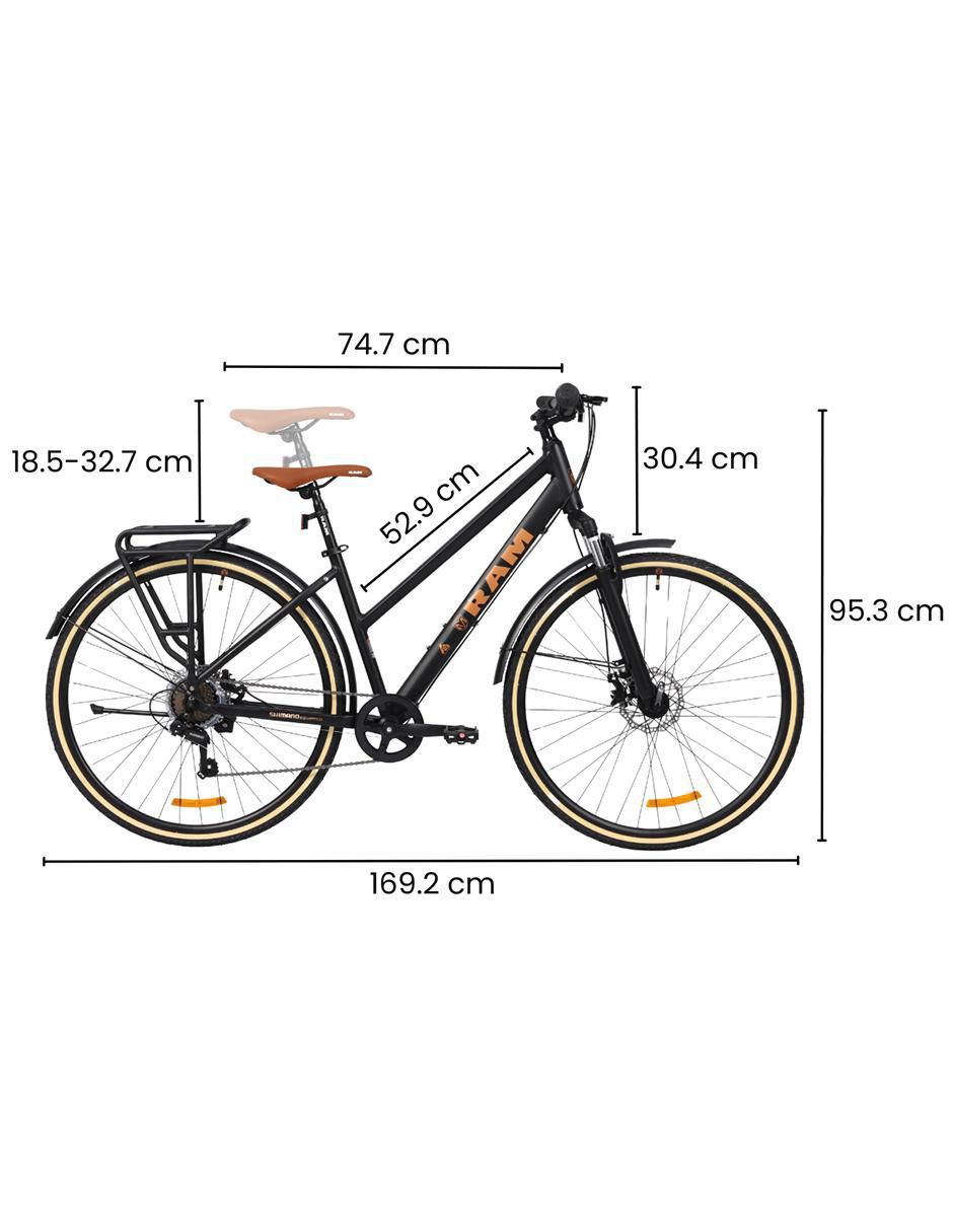 Bicicleta urbana rodada 700 unisex 6