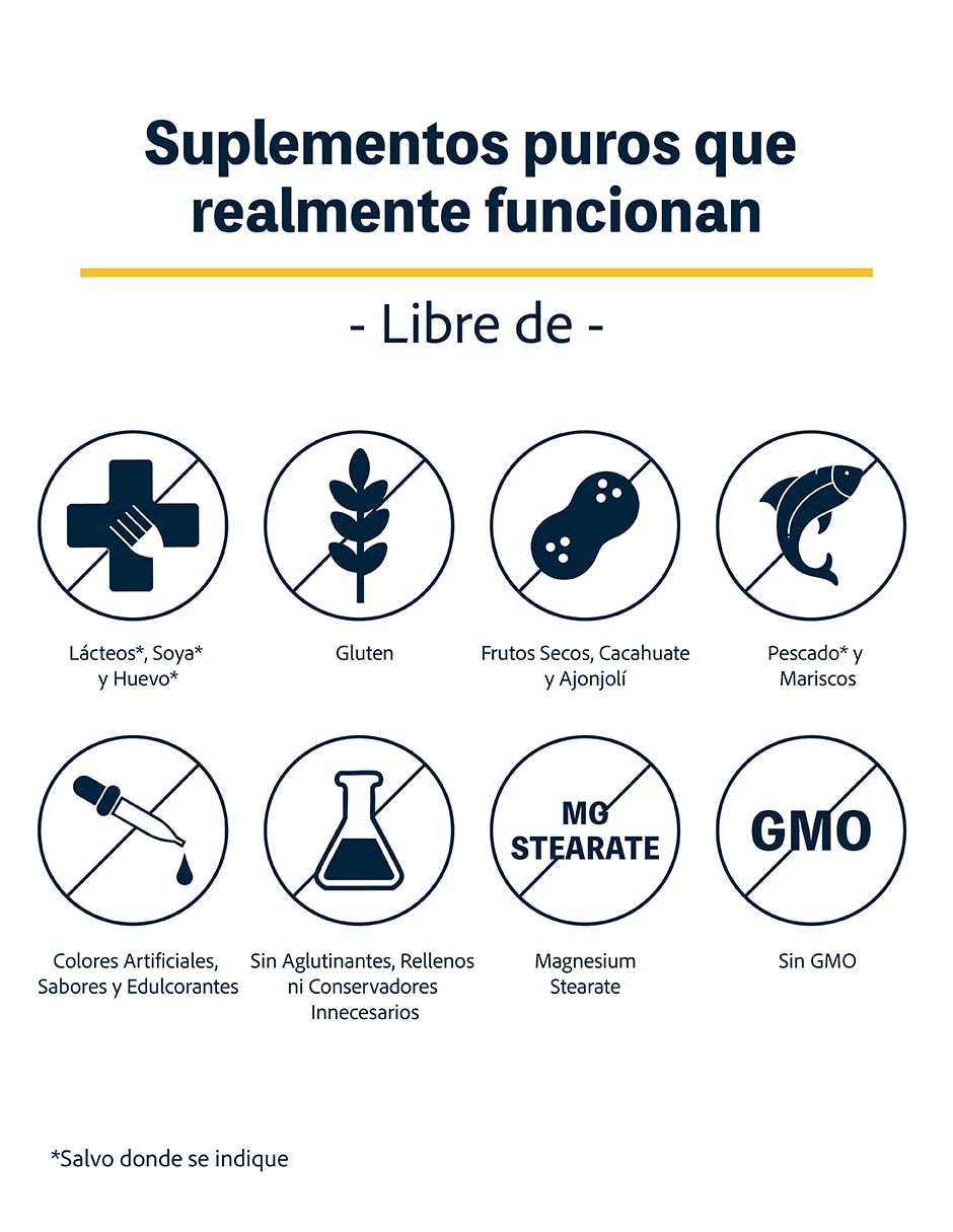 Suplemento alimenticio con l-teanina de 60 cápsulas 3