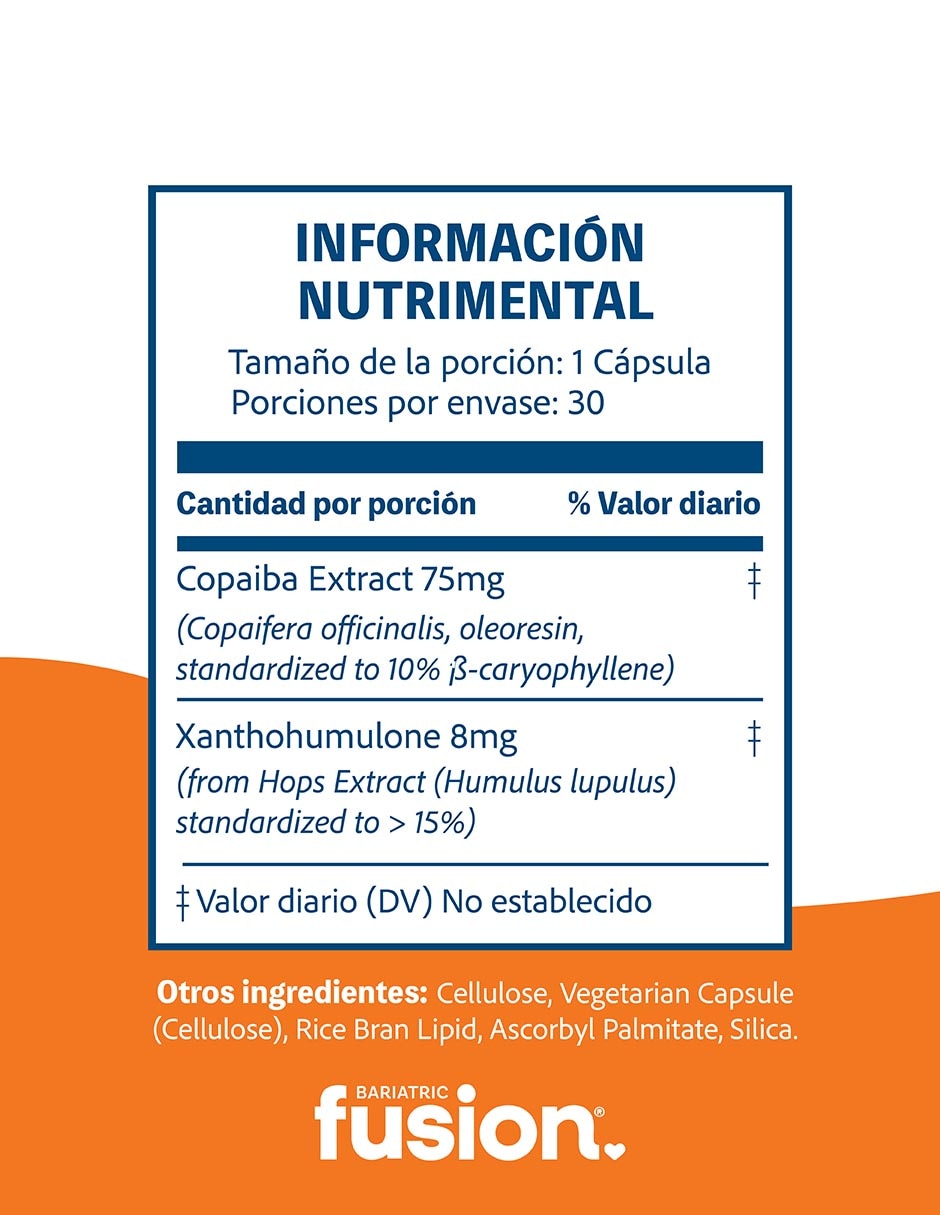 GLP-One + Receptor Activador de 30 cápsulas 2