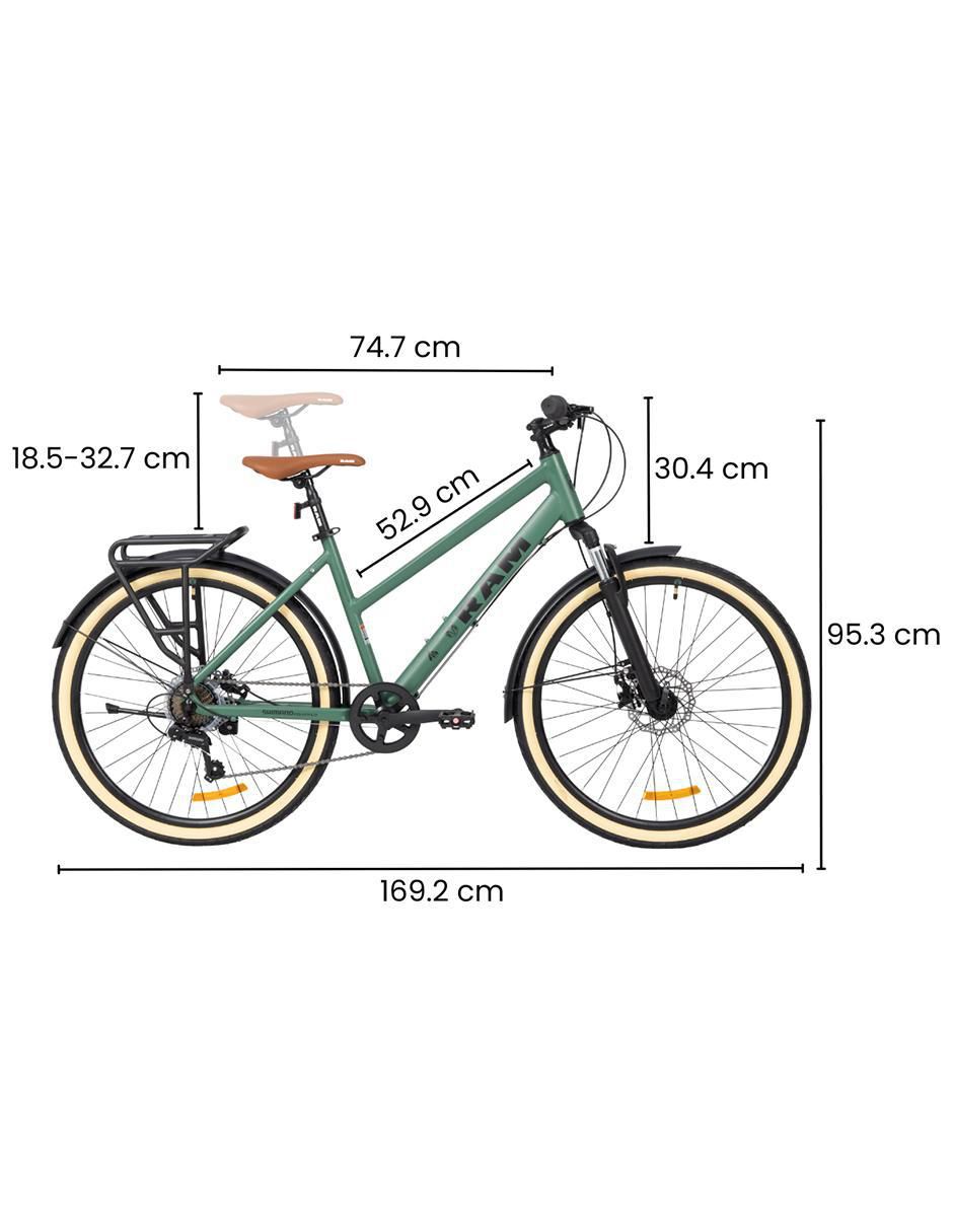 Bicicleta urbana rodada 26 Ctr26-2 unisex 6