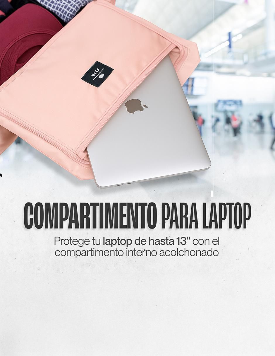 Maleta de mano Peregrino 30L Pink/Camel 5
