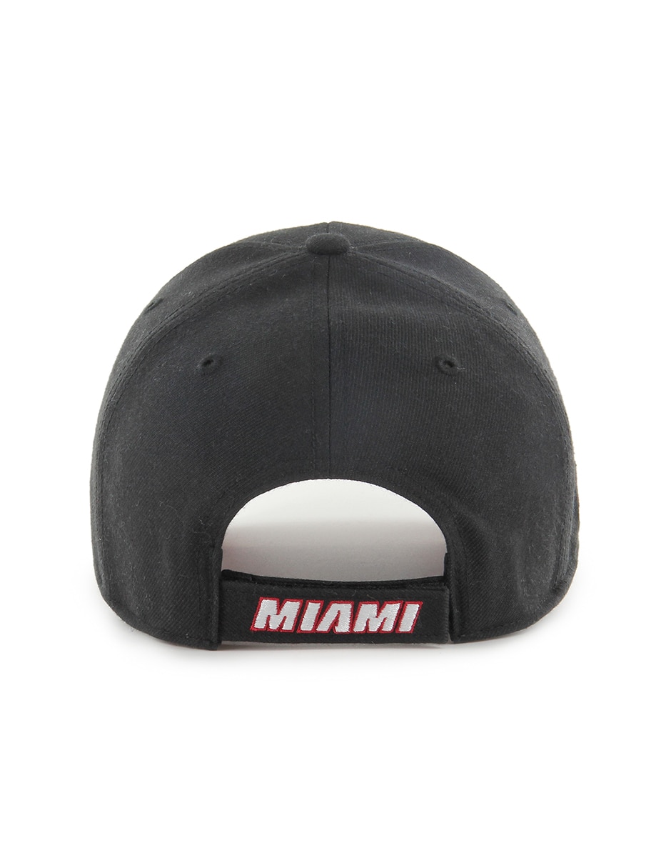 Gorra con visera curva básquetbol NBA Miami Heats unisex 2