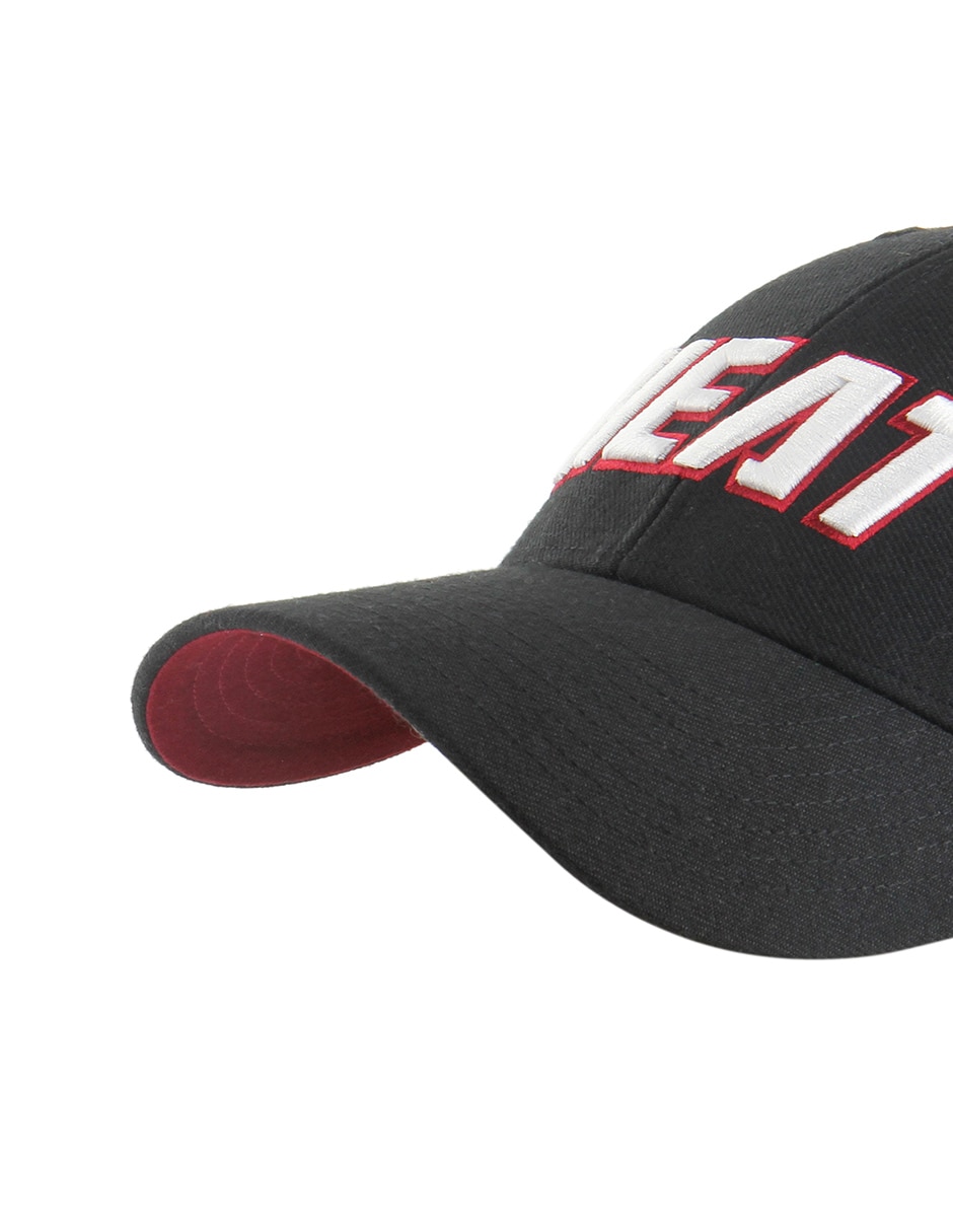 Gorra con visera curva básquetbol NBA Miami Heats unisex 3