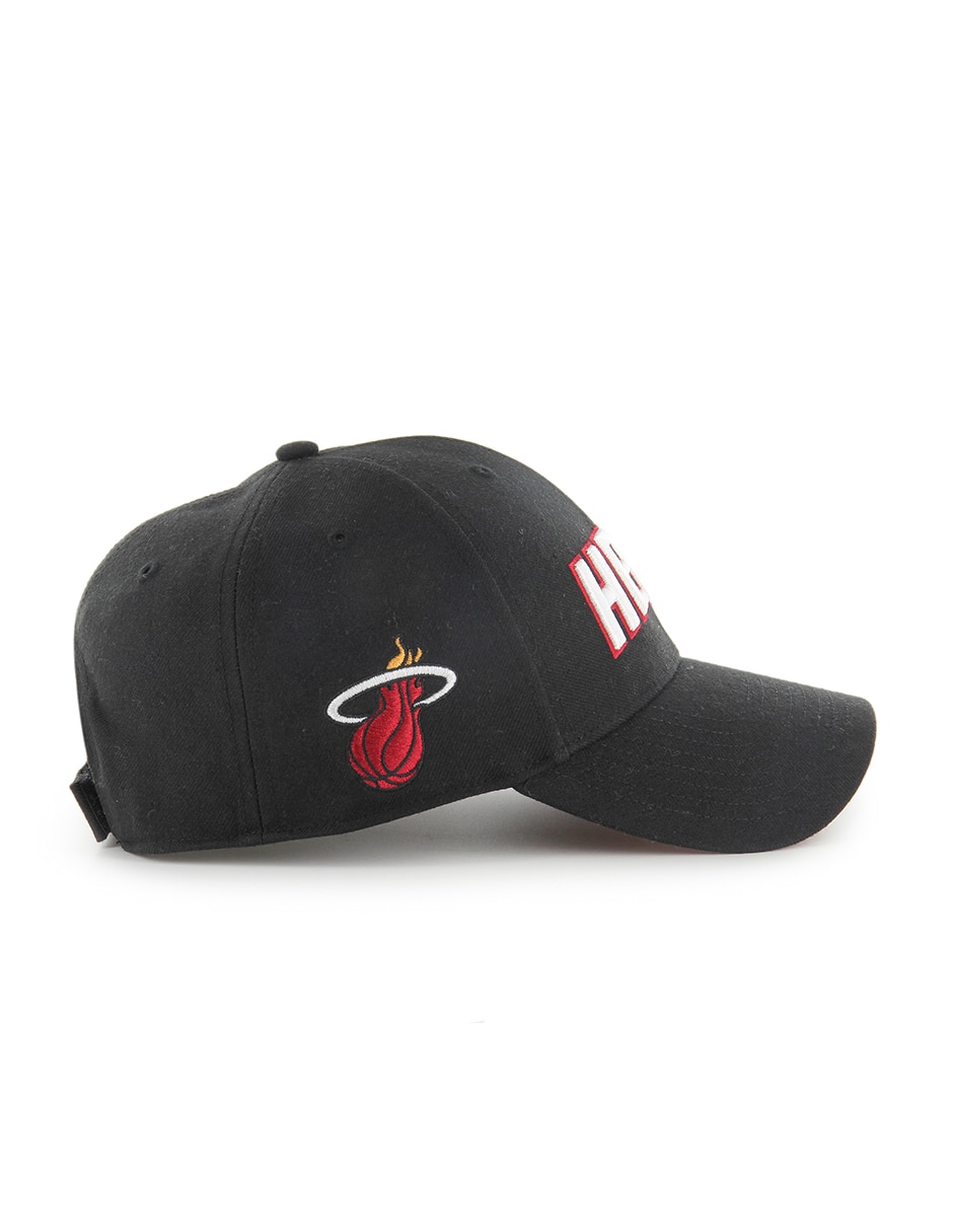 Gorra con visera curva básquetbol NBA Miami Heats unisex 4