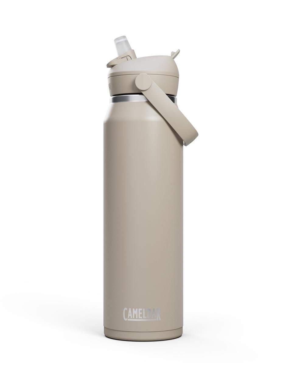 Botella de agua de acero inoxidable Thrive Flip Straw con tapa rosca 946 ml Botella de agua de acero inoxidable Thrive Flip Straw con tapa rosca 946 ml