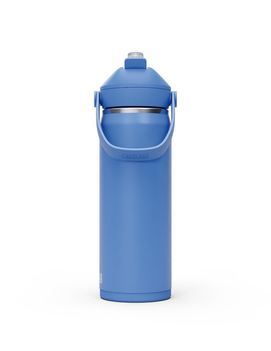 Botella de agua de acero inoxidable Thrive Flip Straw con tapa rosca 600 ml 3