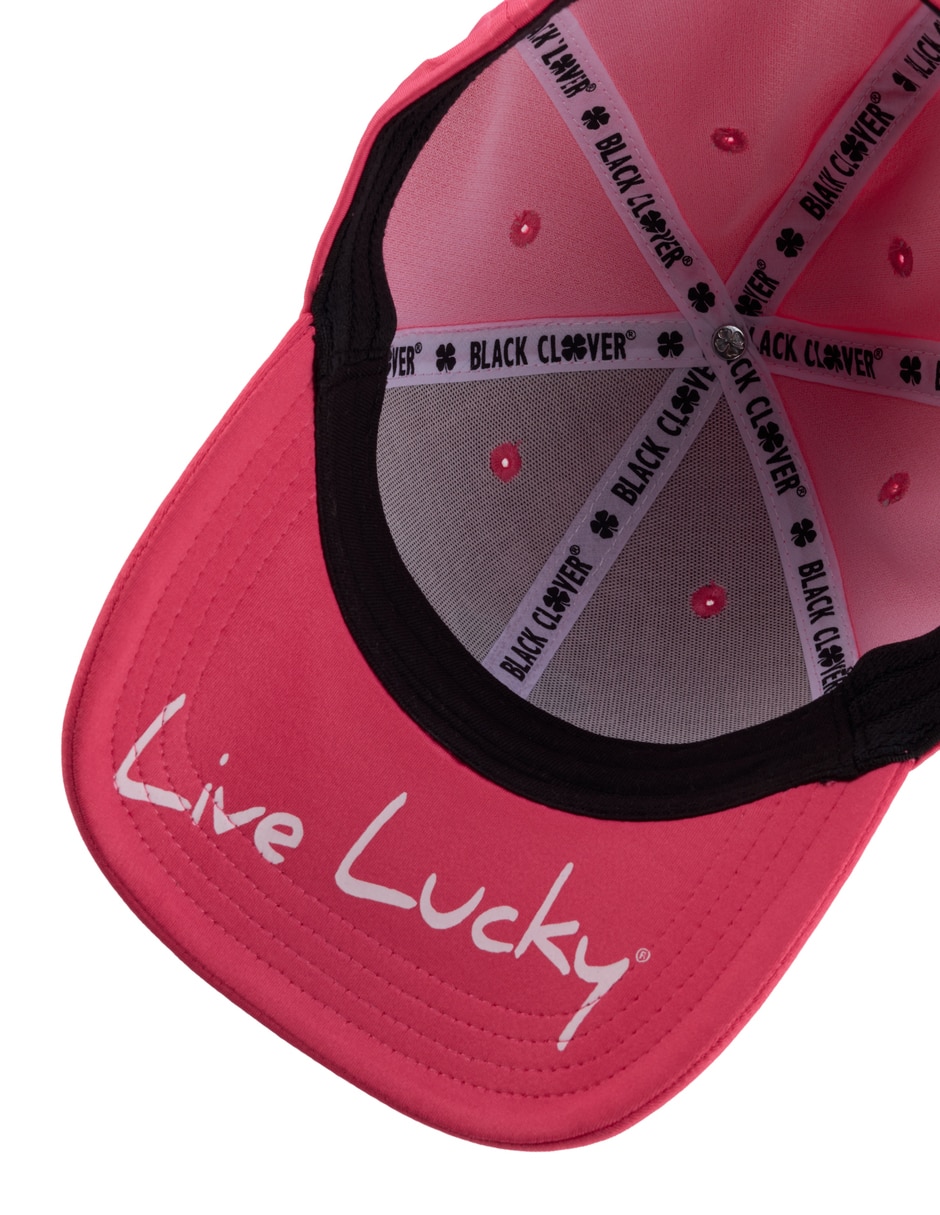 Gorra visera semicurva broche Premium Clover unisex 3