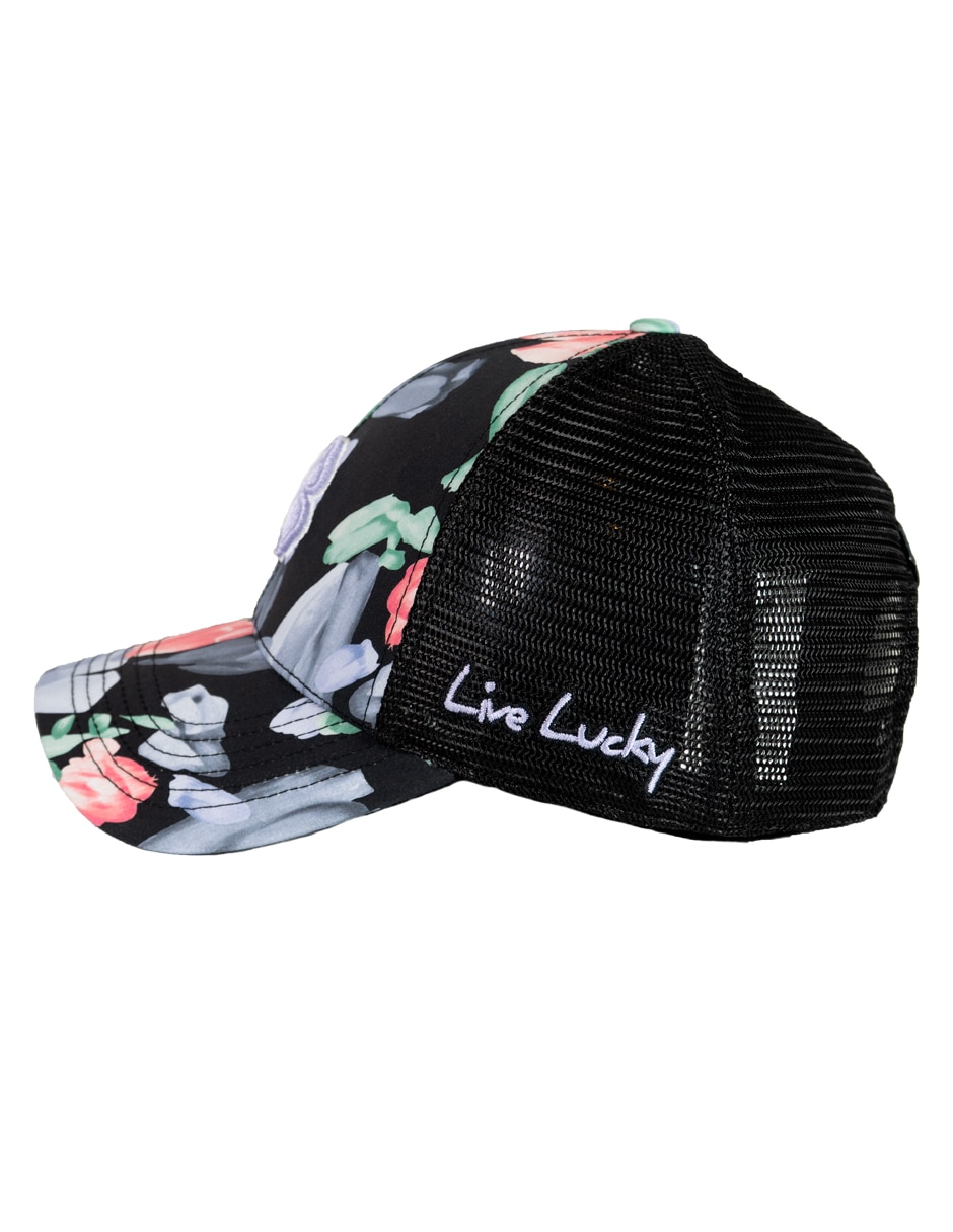 Gorra visera semicurva broche casual Island Luck unisex 2