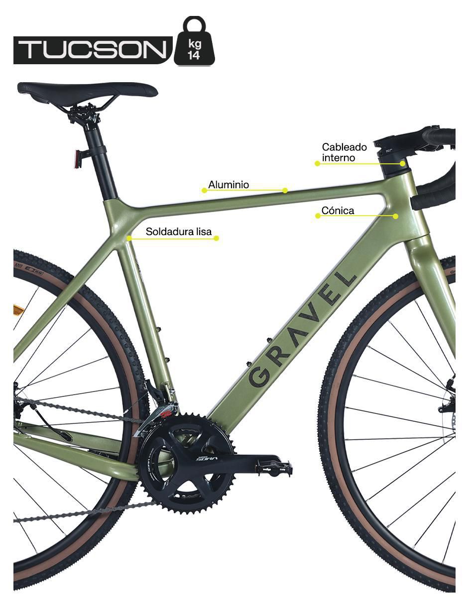 Bicicleta de montaña rodada 700 Tucson unisex 6