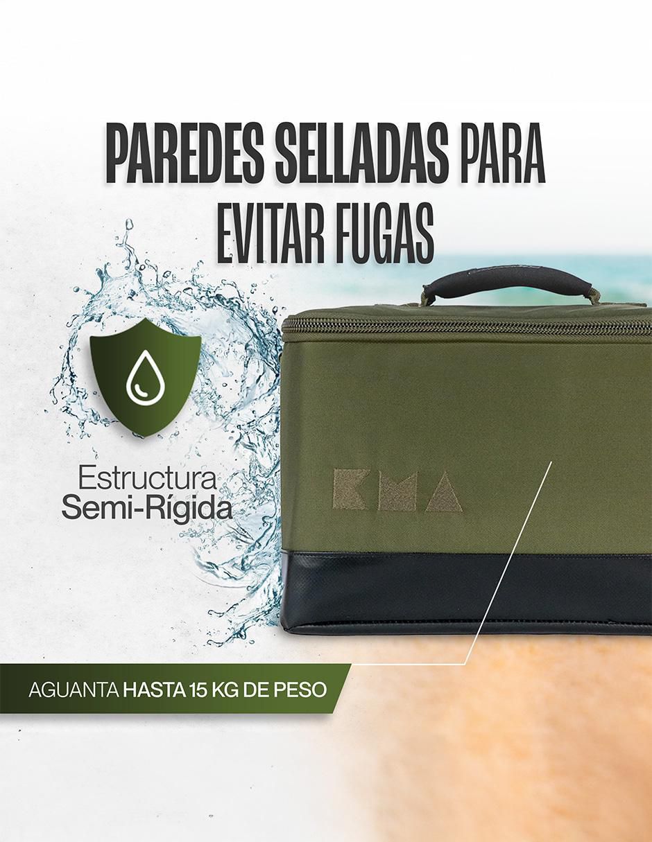Hielera Cooler 12L Moss/Black 4