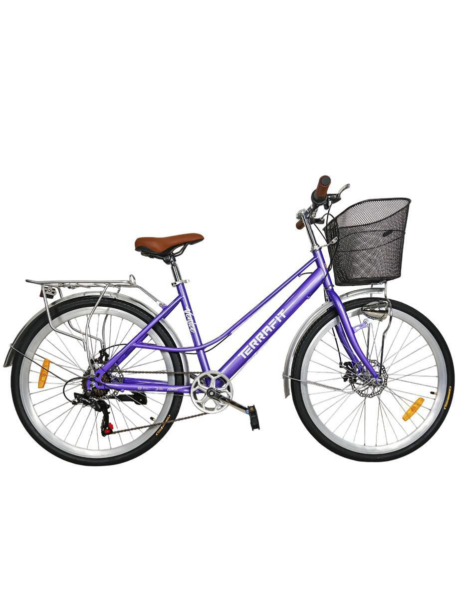 Bicicleta urbana Terrafit rodada 26 Venice para mujer