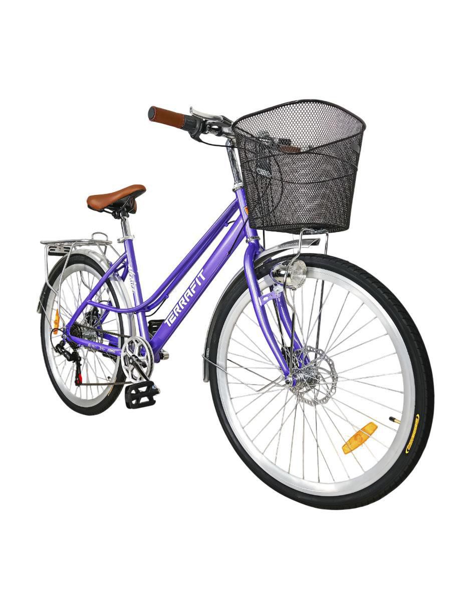 Bicicleta urbana Terrafit rodada 26 Venice para mujer