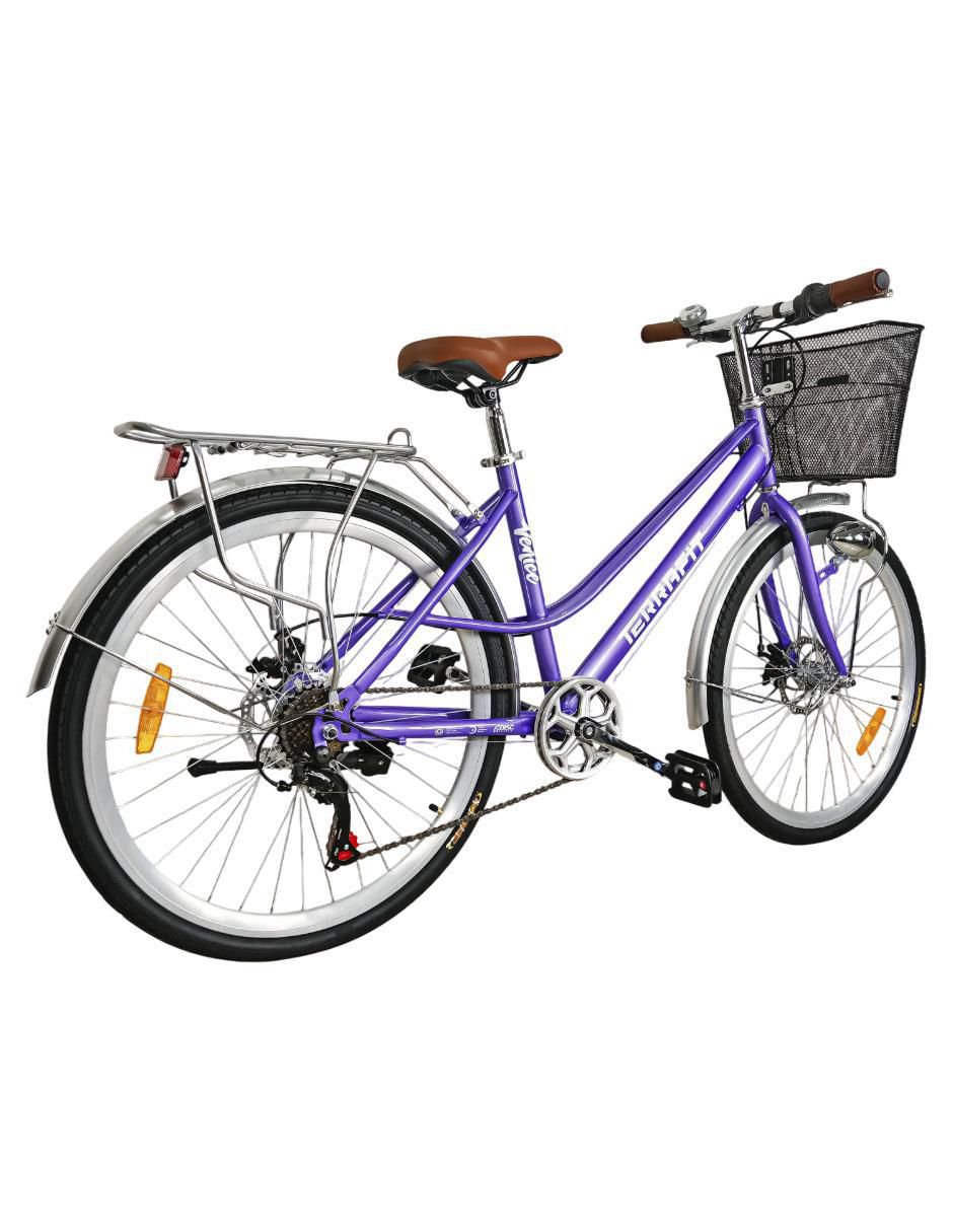Bicicleta urbana Terrafit rodada 26 Venice para mujer