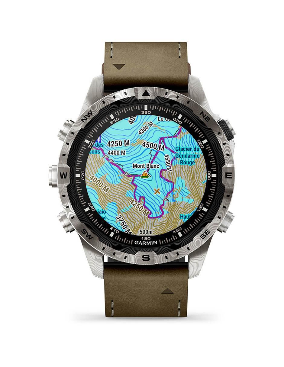 Garmin MARQ Adventurer (Gen 2) Damascus Steel Edition AMOLED para multidisciplina 3