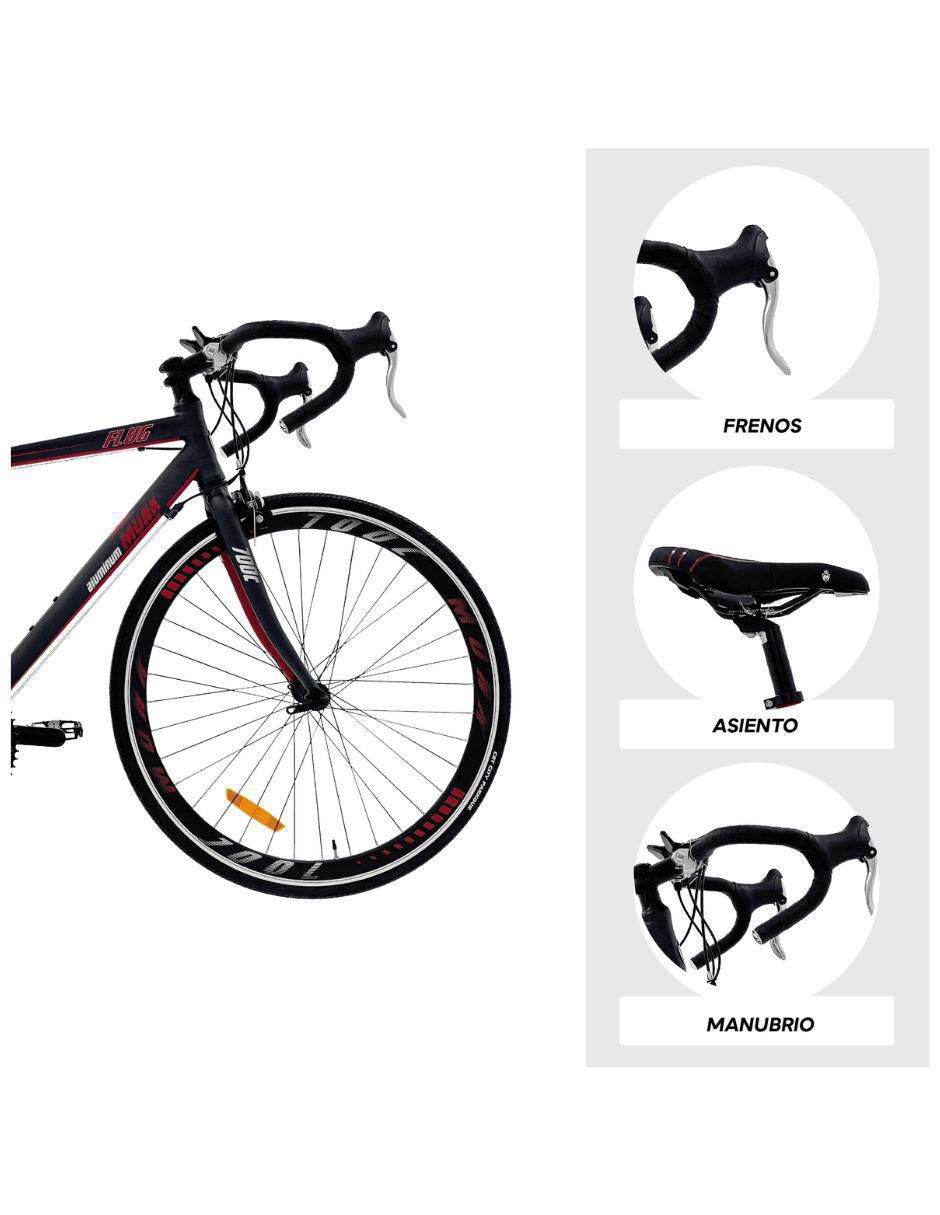 Bicicleta de ruta rodada 700 flug unisex 4