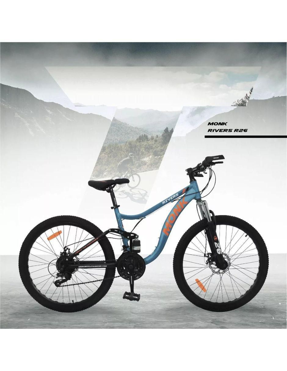 Bicicleta de montaña rodada 26 rivers unisex 6