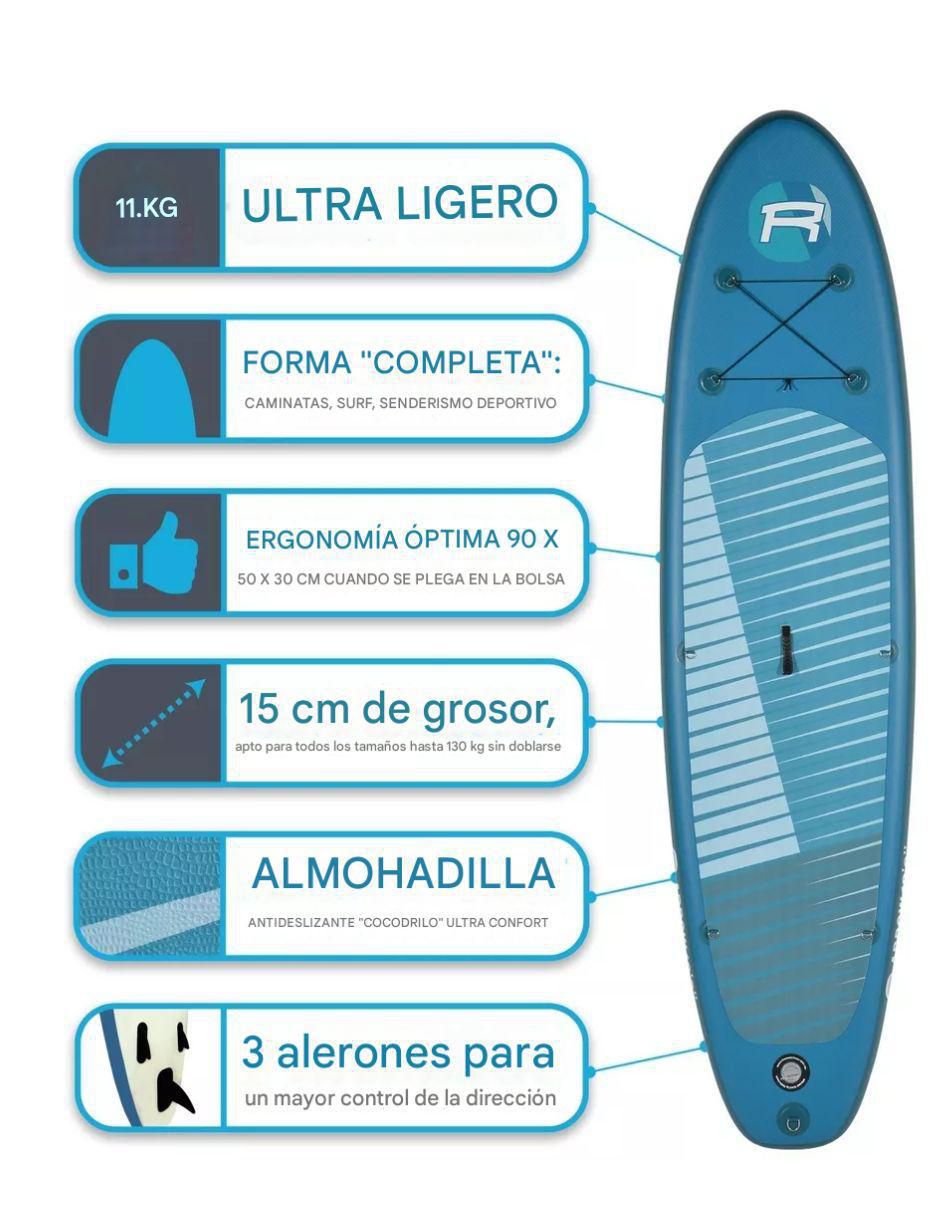 Tabla de remos inflable Arrow adulto 2