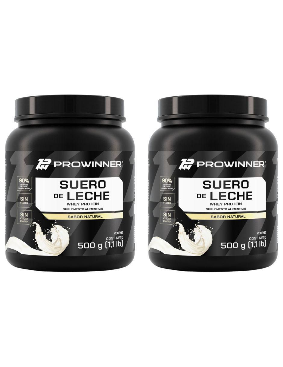 Set de suplementos alimenticios de Proteína Suero de Leche Natural