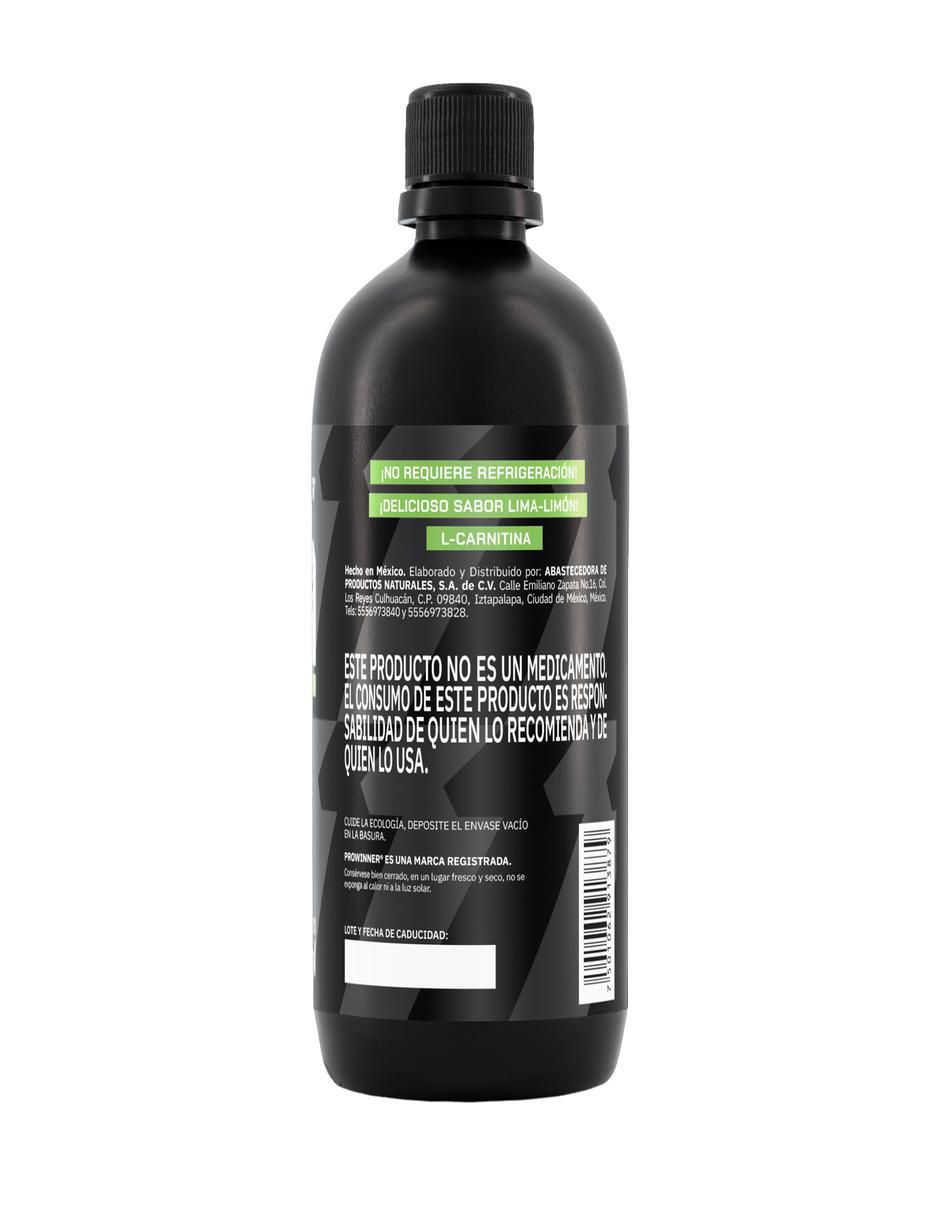 Kit de suplementos alimenticios de L-Carnitina Líquida Lima Limón Prowinner 