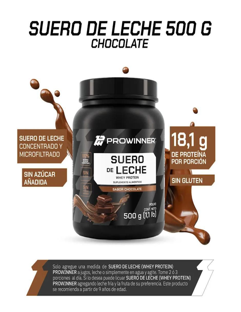 Set de suplementos alimenticios de Proteína Suero de Leche 2