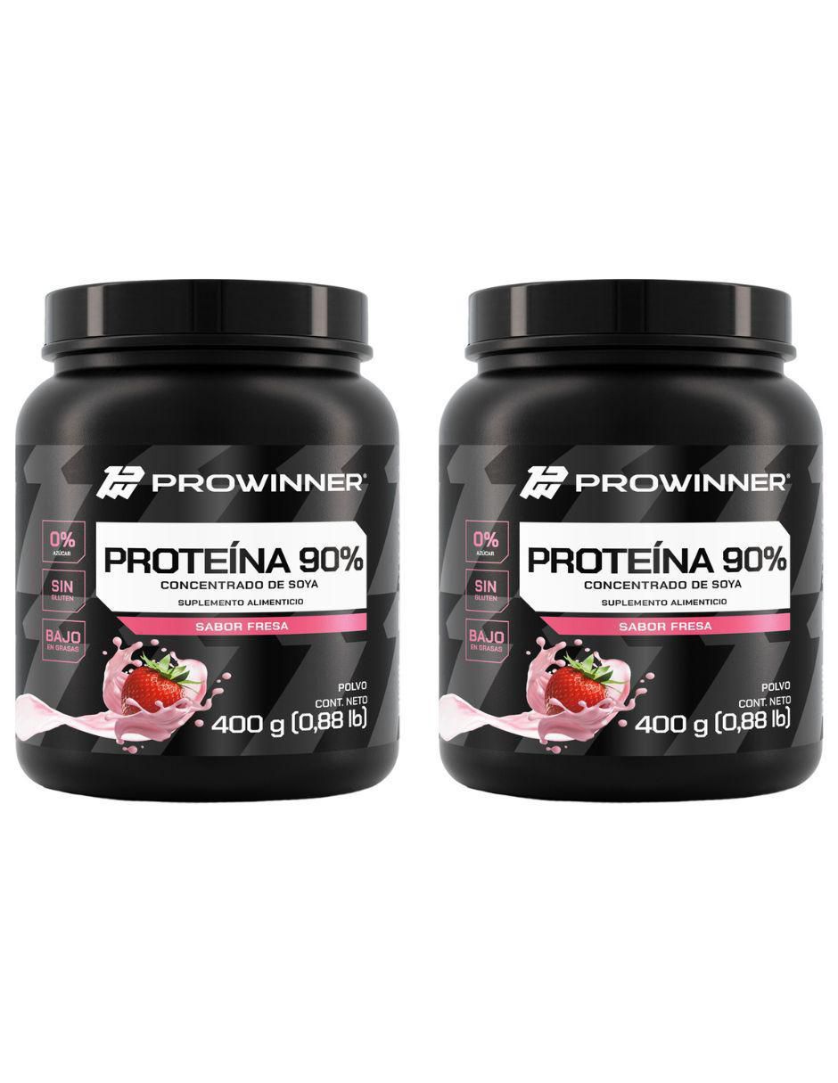 Set de suplementos alimenticios de Proteína 90% Con Soya