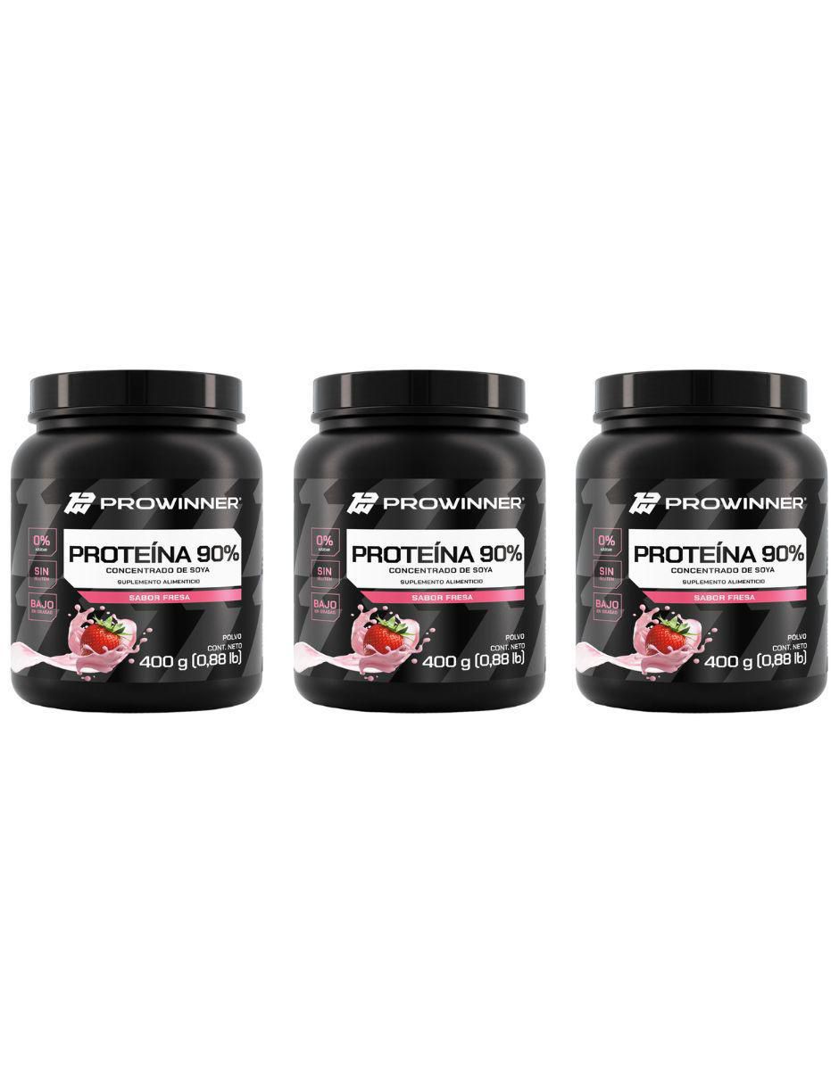Set de suplementos alimenticios de Proteína 90% Conc Soya