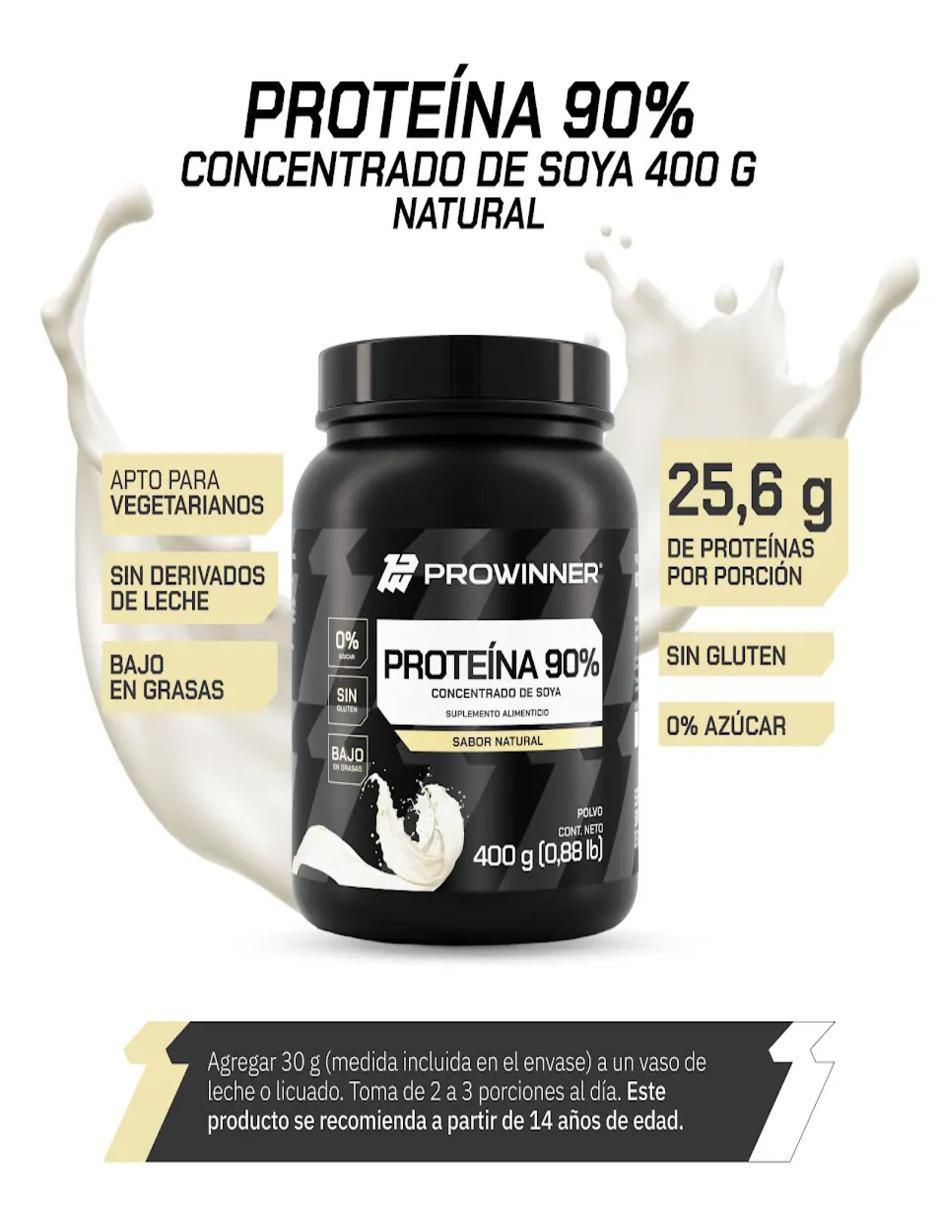 Set de suplementos alimenticios de Proteína 90% Conc Soya 2