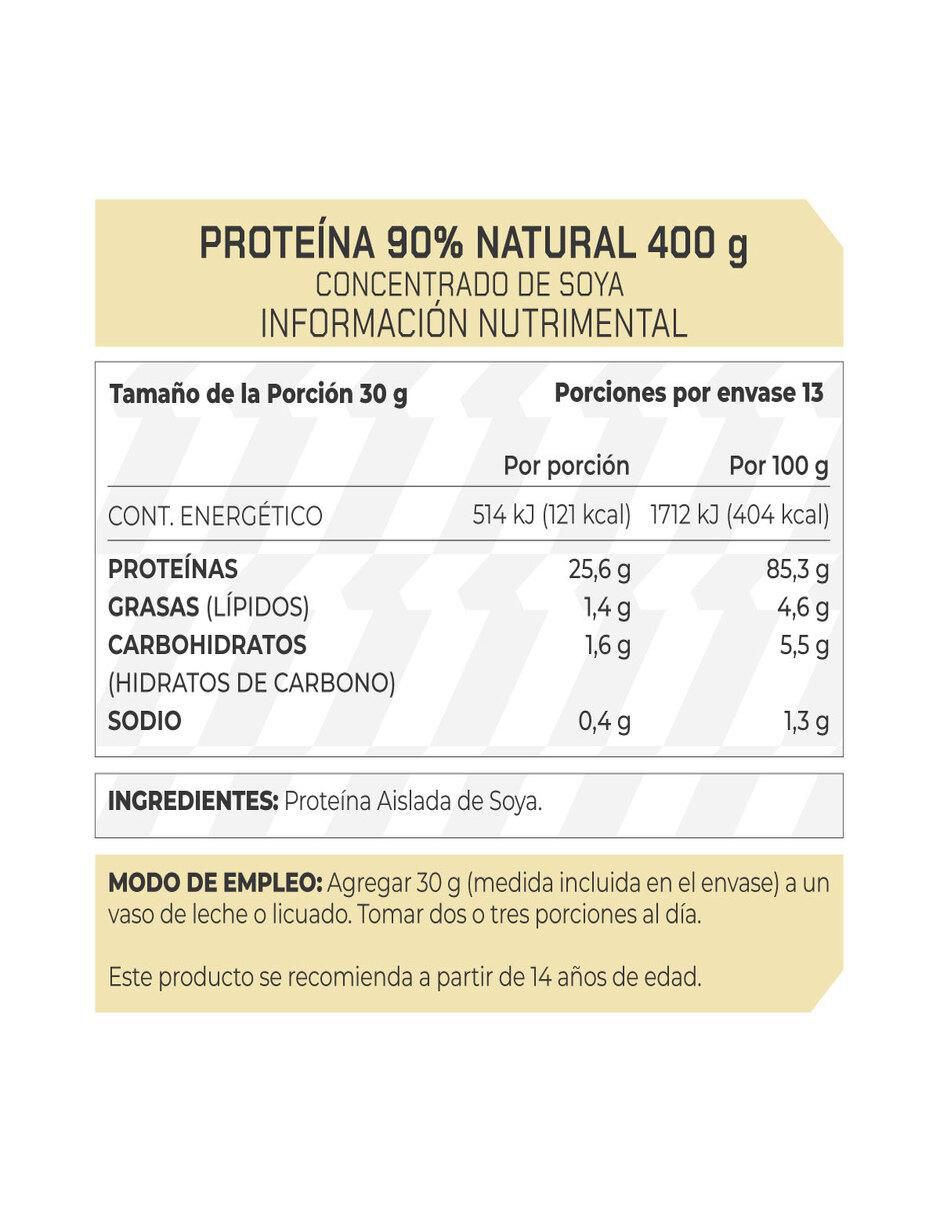 Set de suplementos alimenticios de Proteína 90% Conc Soya 3