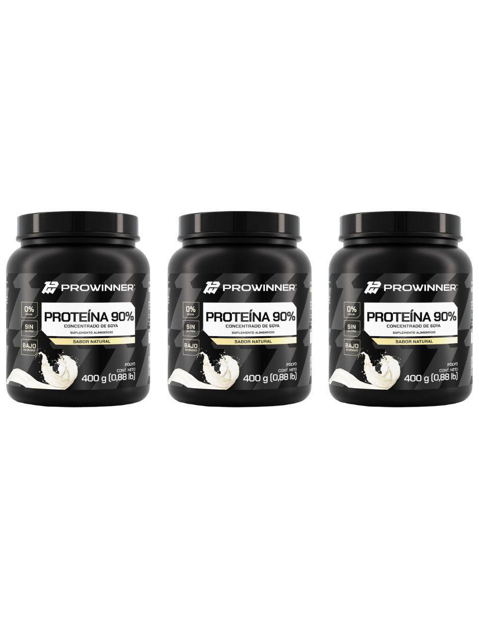 Set de suplementos alimenticios de Proteína 90% Conc Soya Natural