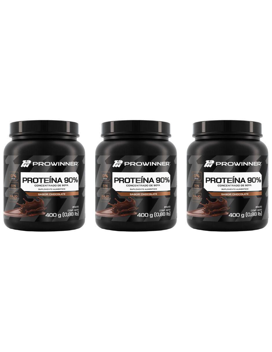 Set de suplementos alimenticios de Proteína 90% Conc Soya