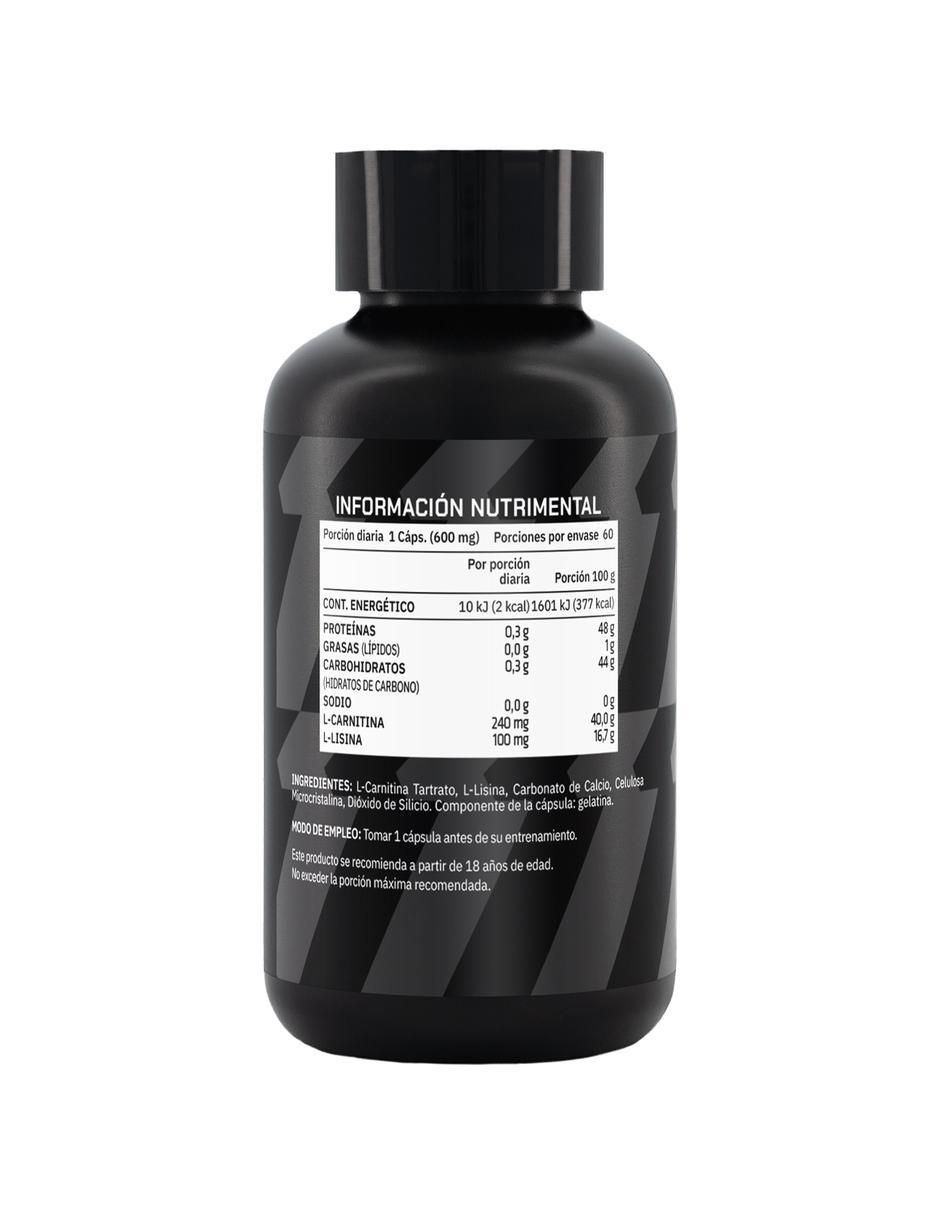 Set de suplementos alimenticios de L-Carnitina (240 mg) 60 Cápsulas - Prowinner 7